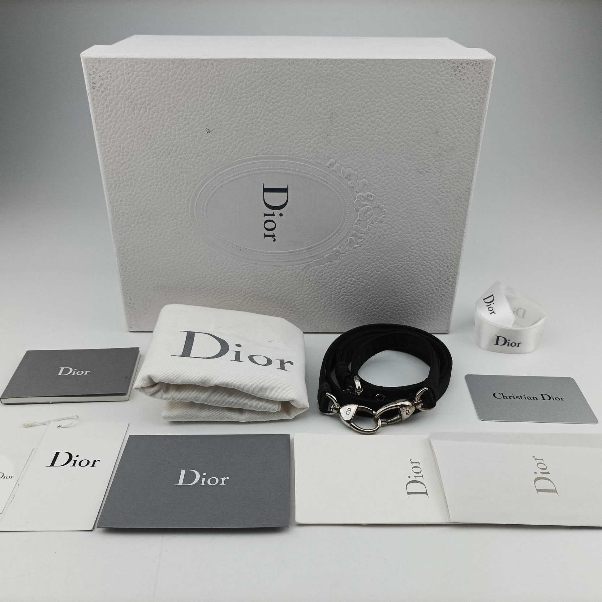 Lady Dior Black Silk 01-RU-0128レディディオール ブラック シルク 01-RU-0128