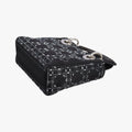 Lady Dior Black Silk 01-RU-0128レディディオール ブラック シルク 01-RU-0128