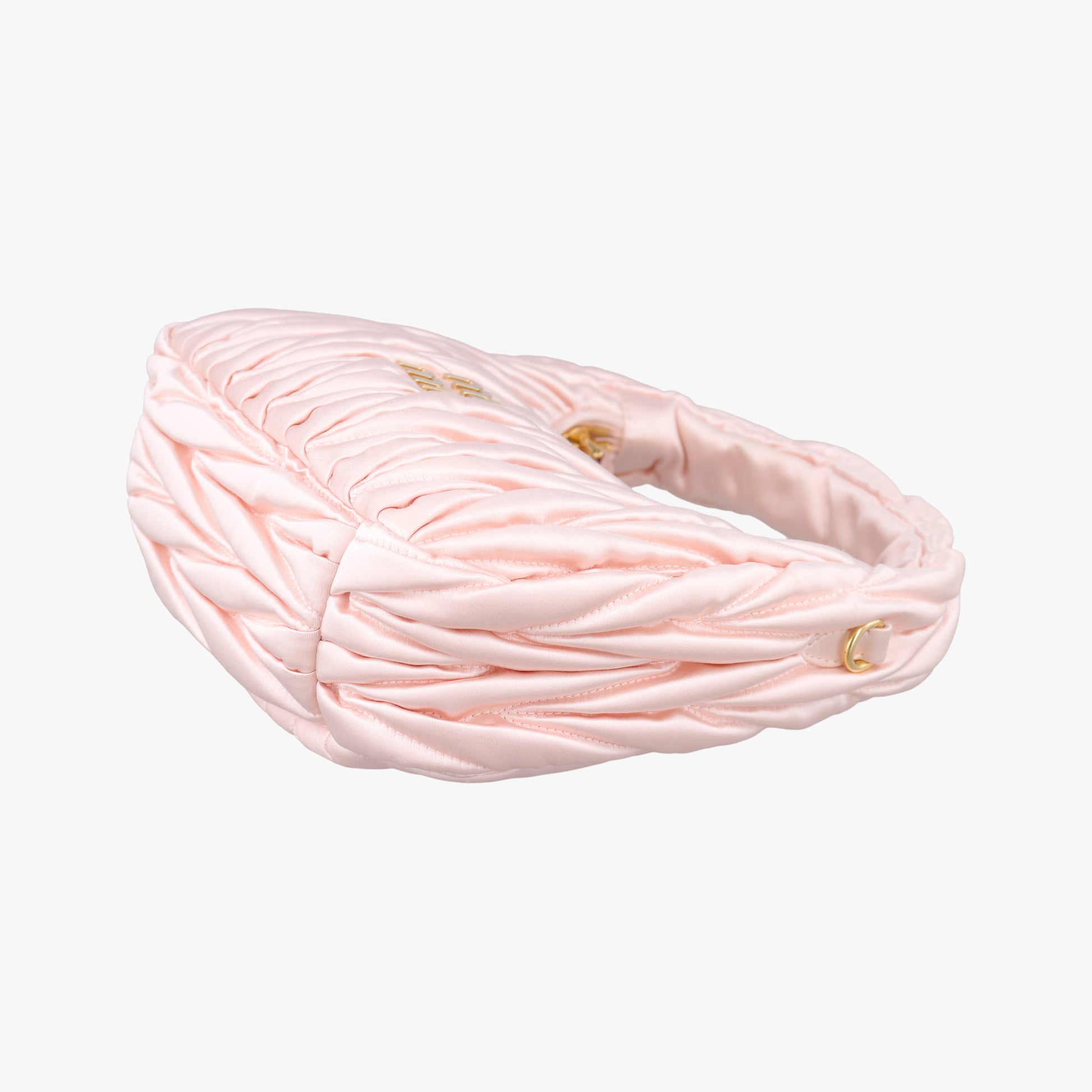 Wander Matelasse hobo Alabaster Pink Satin 5BC125 ワンダー マテラッセ ホーボー アラバスターピンク サテン 5BC125 