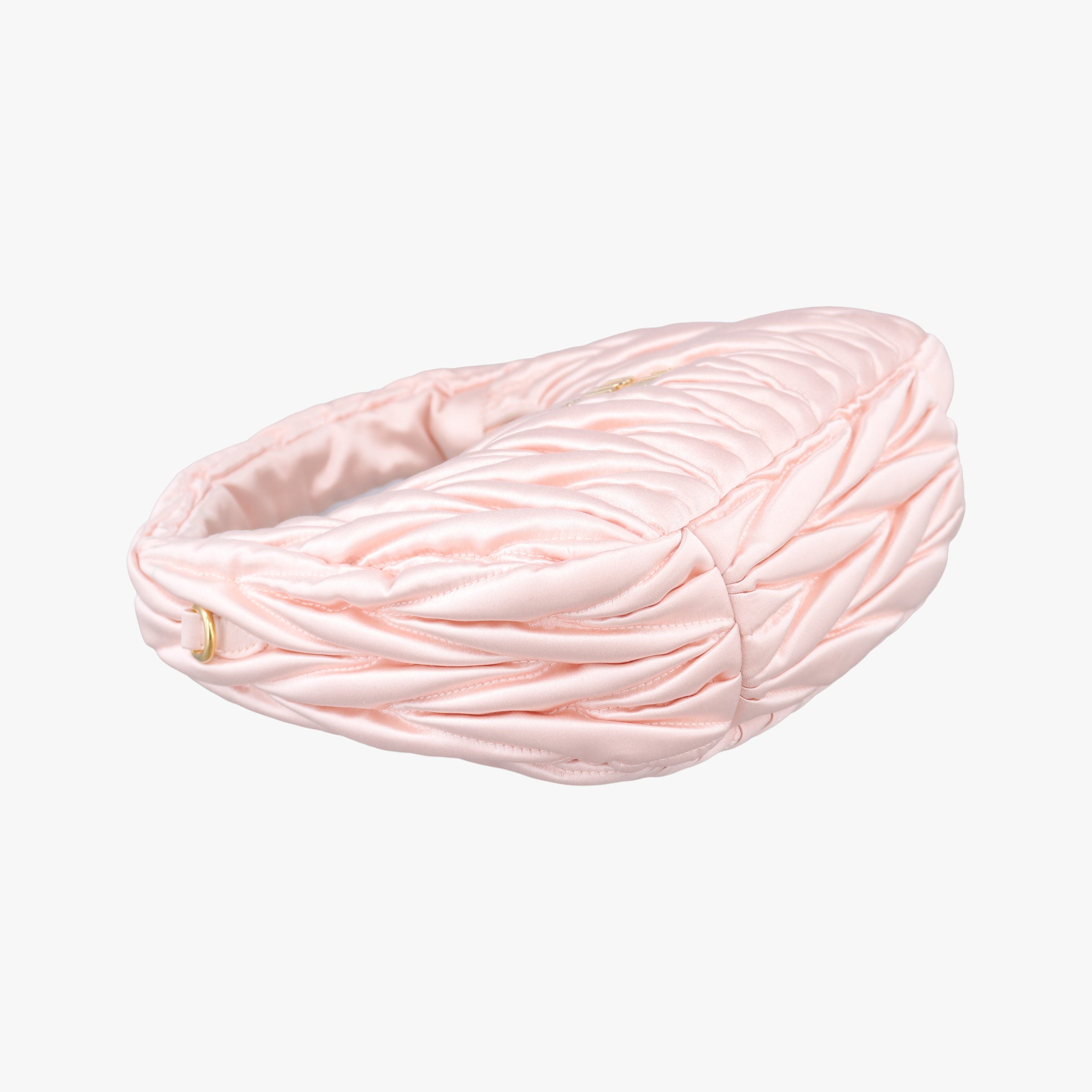 Wander Matelasse hobo Alabaster Pink Satin 5BC125 ワンダー マテラッセ ホーボー アラバスターピンク サテン 5BC125 
