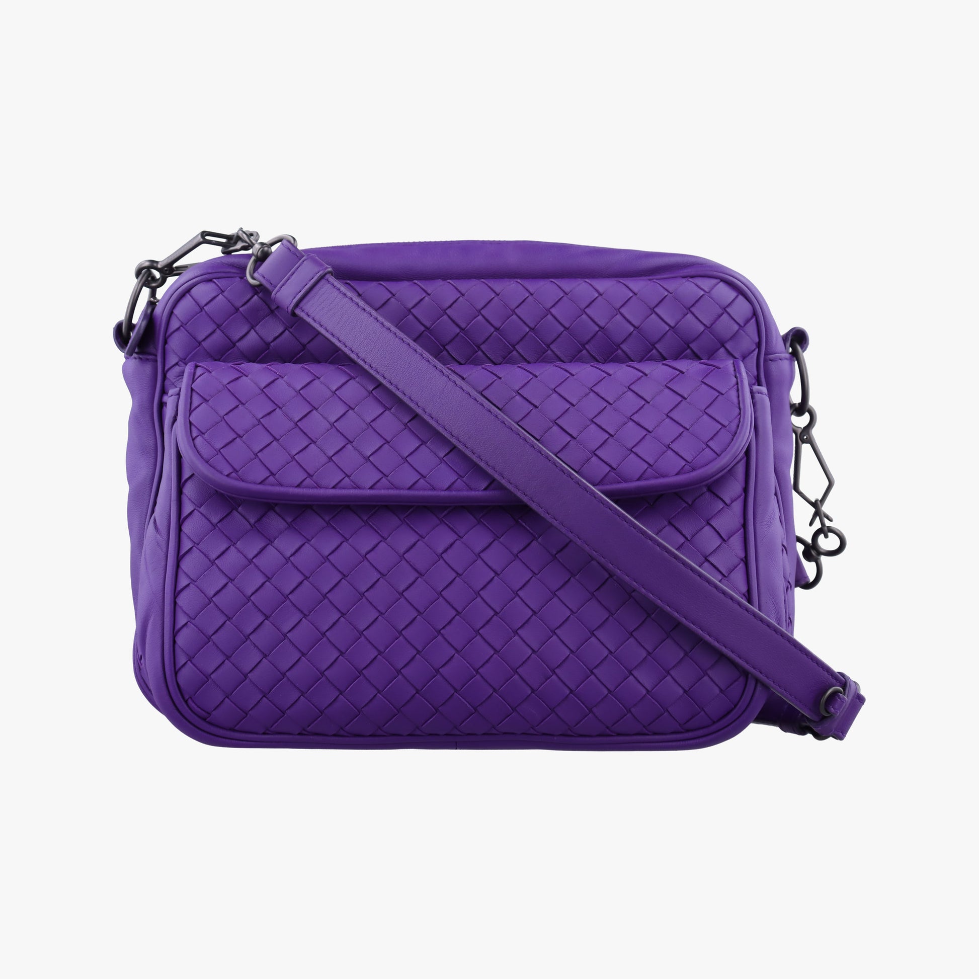 Intrecciato Purple lambskin B04146197Zイントレチャート パープル ラムスキン B04146197Z