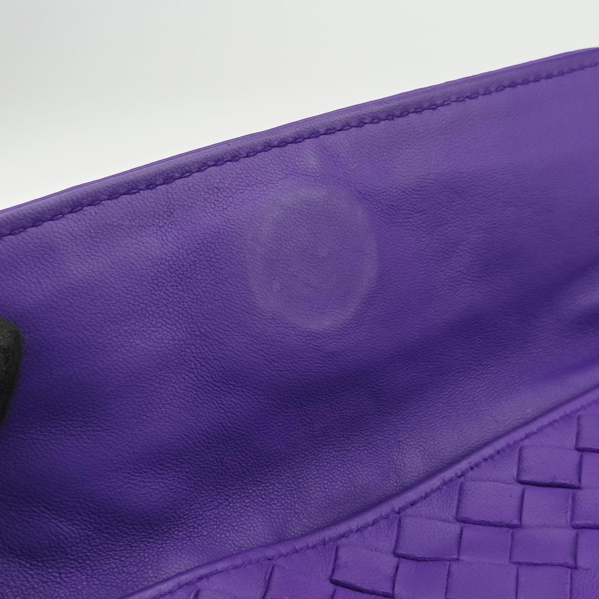 Intrecciato Purple lambskin B04146197Zイントレチャート パープル ラムスキン B04146197Z