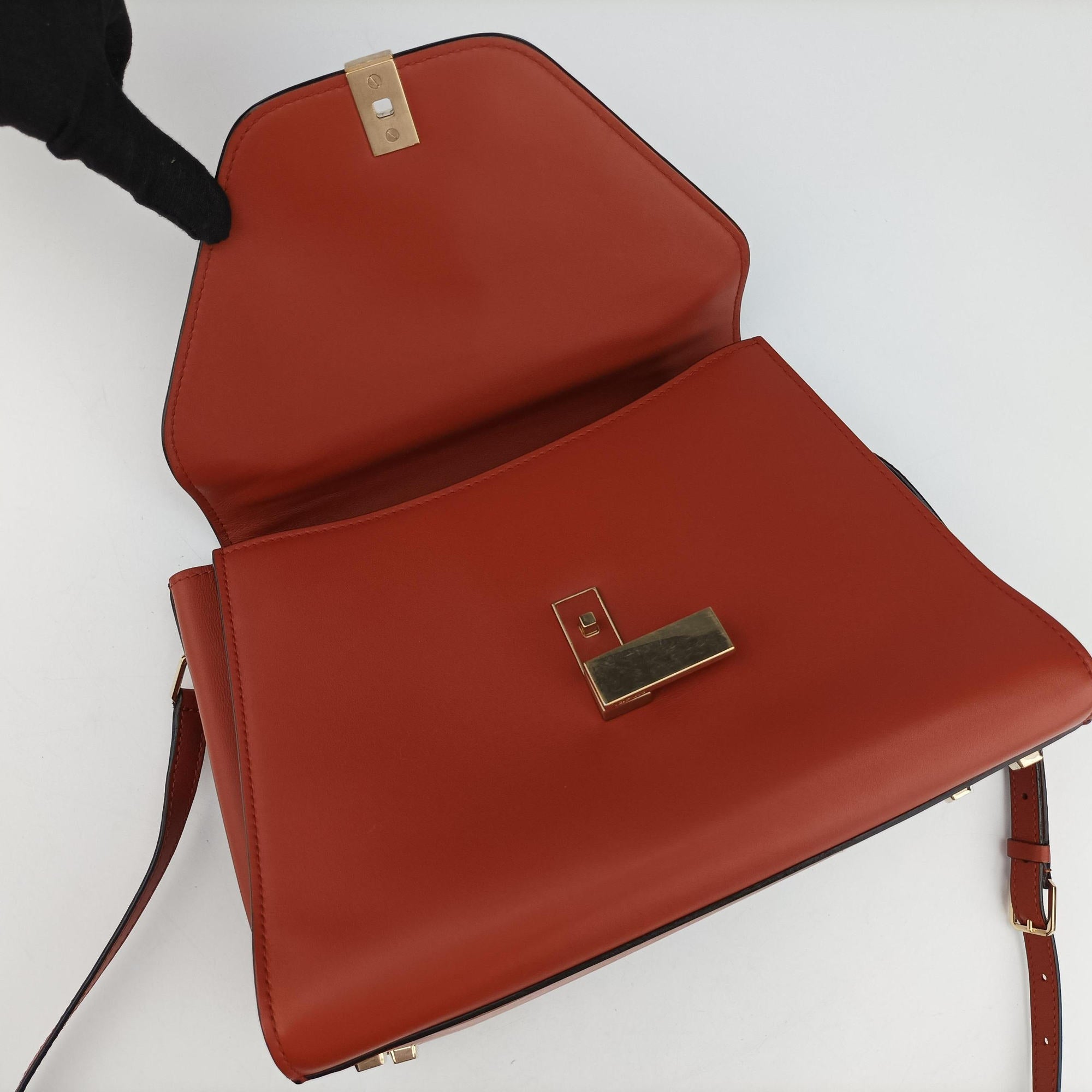 Iside orange brown Calf Leather N 423776イジィデ オレンジブラウン カーフスキン N 423776