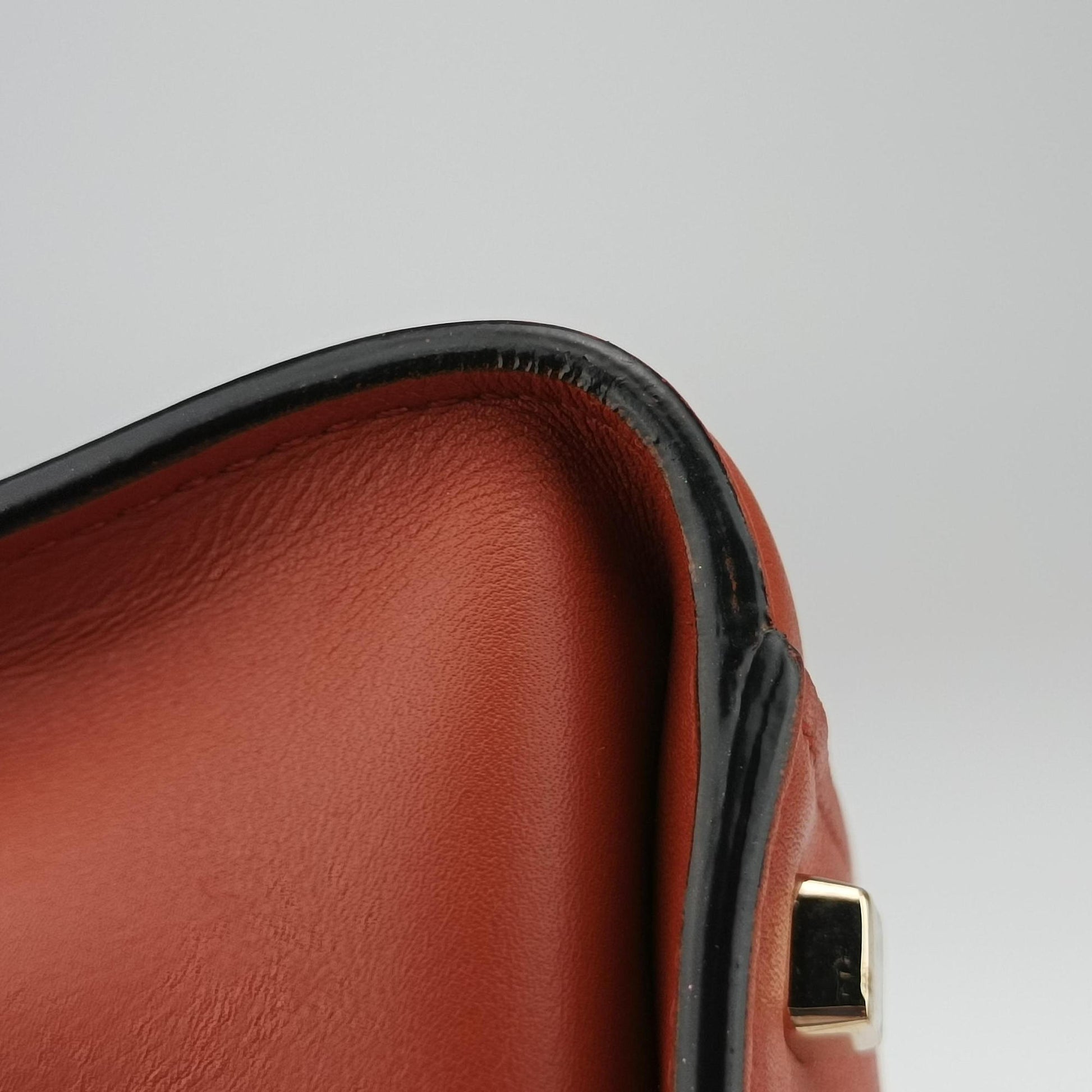 Iside orange brown Calf Leather N 423776イジィデ オレンジブラウン カーフスキン N 423776