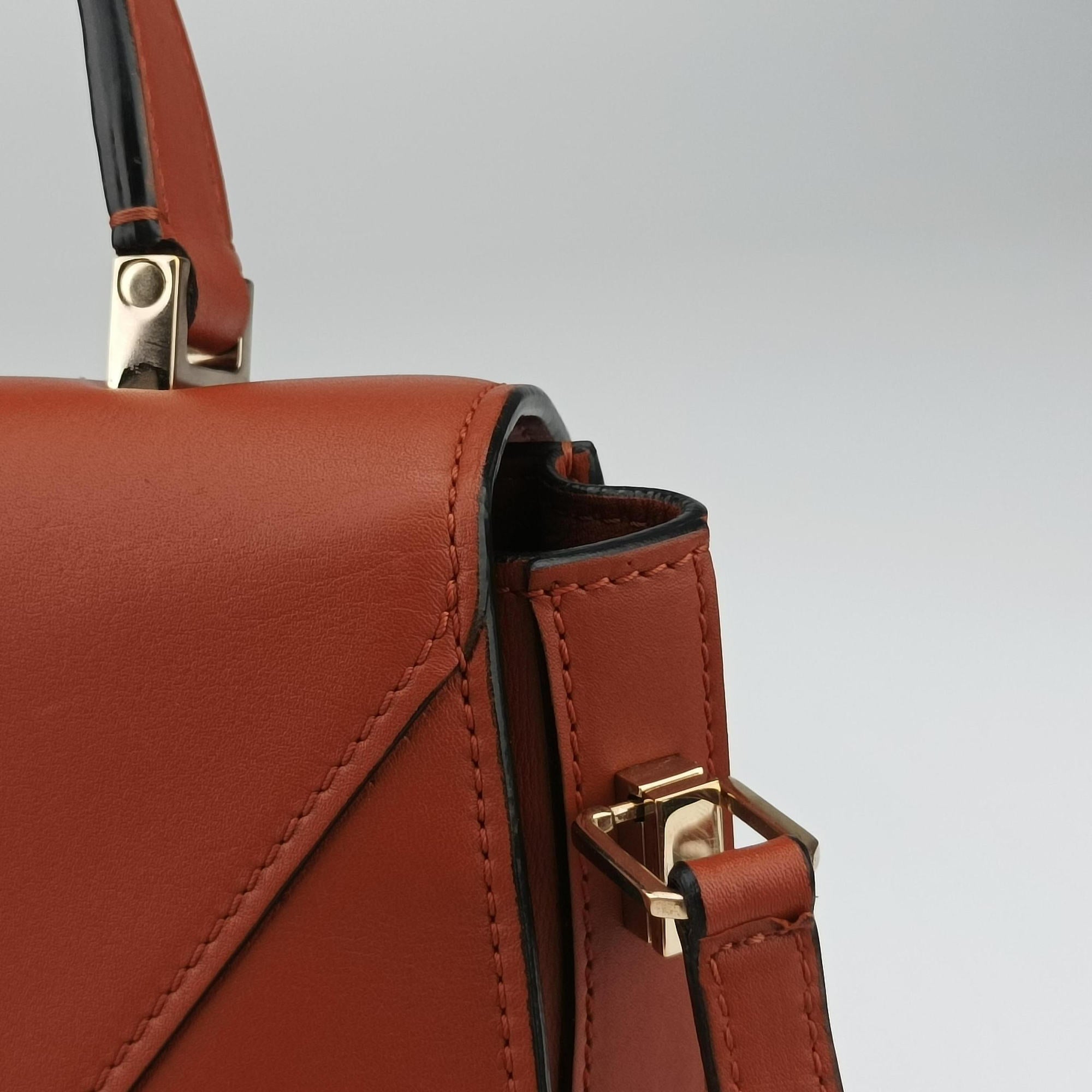 Iside orange brown Calf Leather N 423776イジィデ オレンジブラウン カーフスキン N 423776