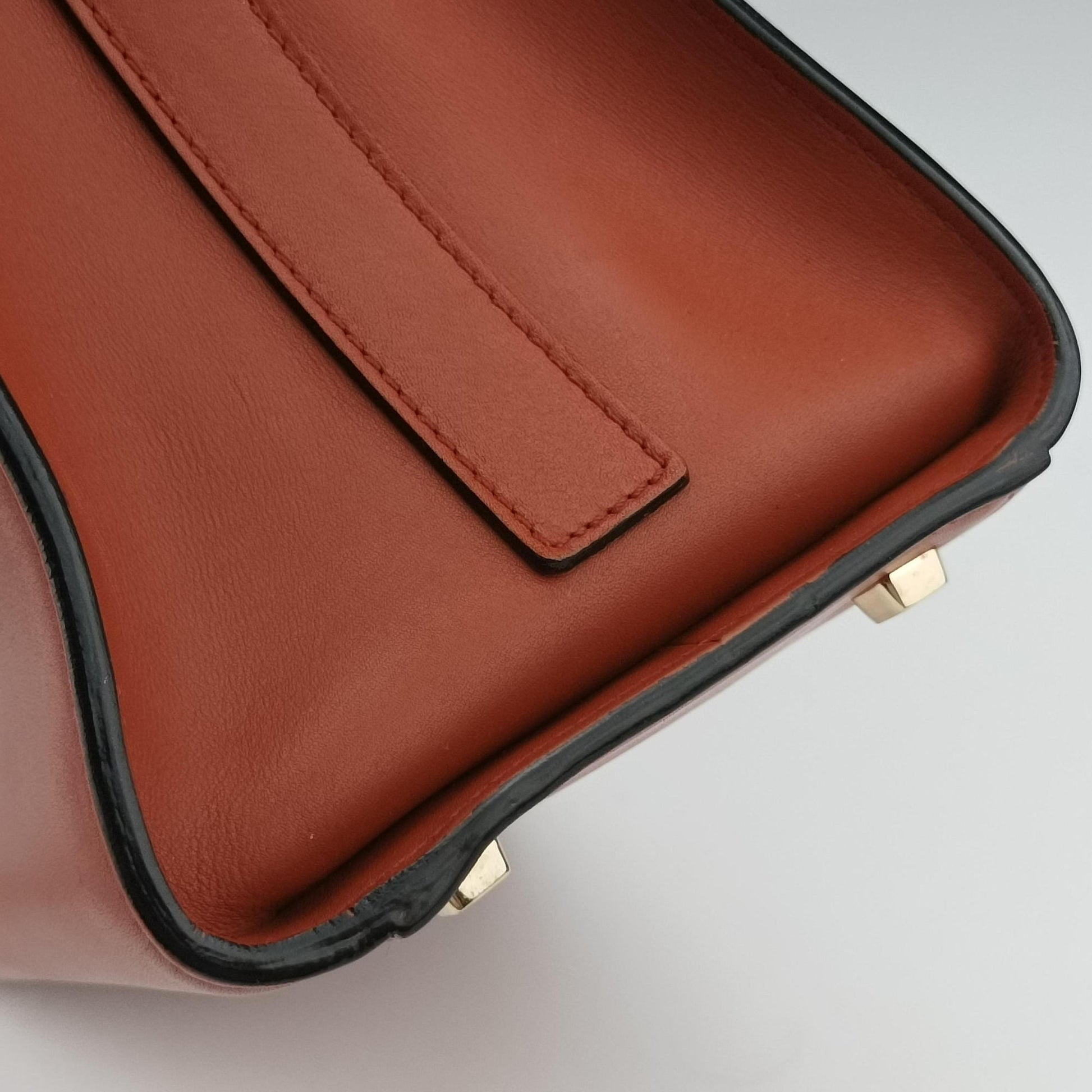 Iside orange brown Calf Leather N 423776イジィデ オレンジブラウン カーフスキン N 423776