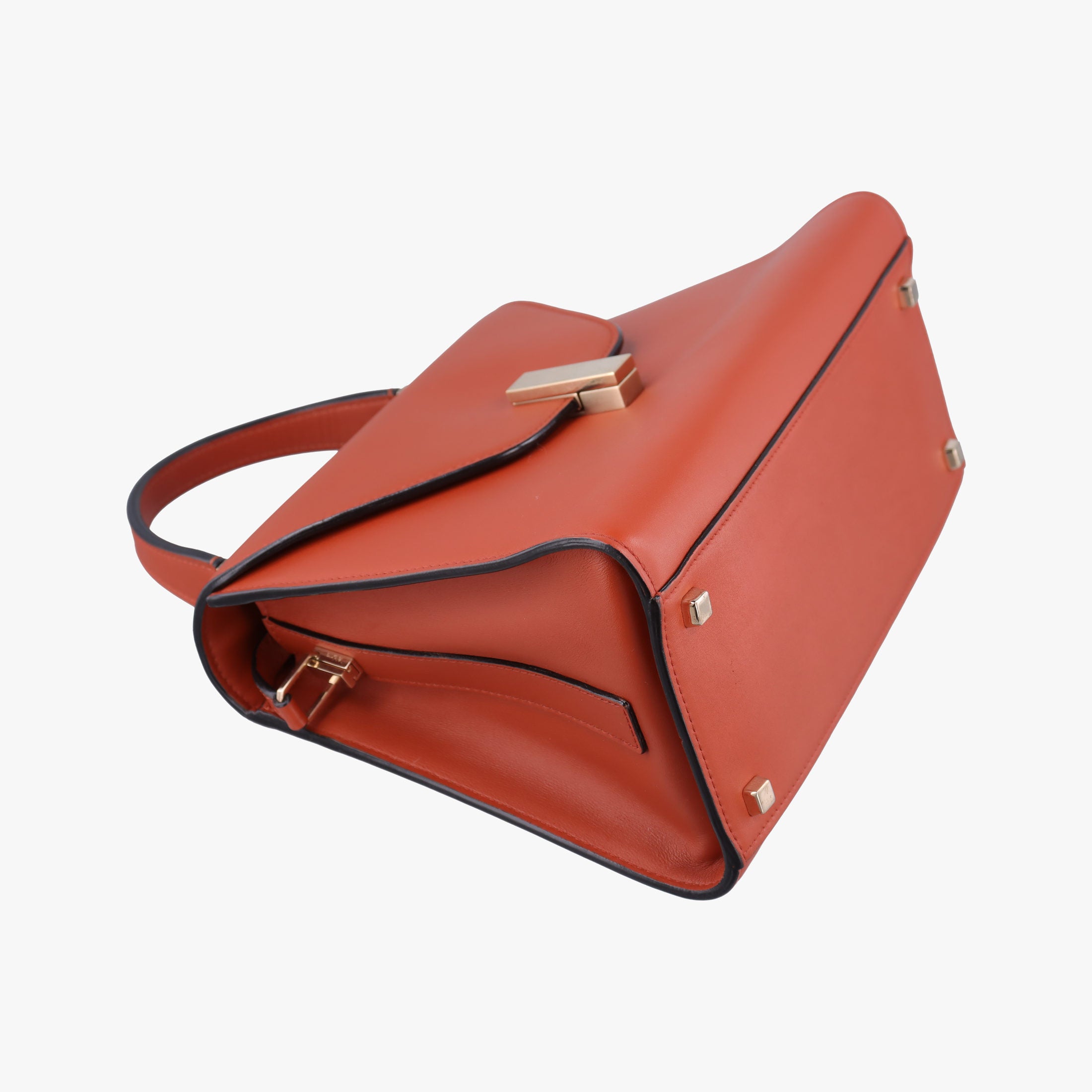 Iside orange brown Calf Leather N 423776イジィデ オレンジブラウン カーフスキン N 423776
