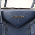 Antigona Medium Navy leather MP B 0155アンティゴナ ミディアム ネイビー レザー MP B 0155
