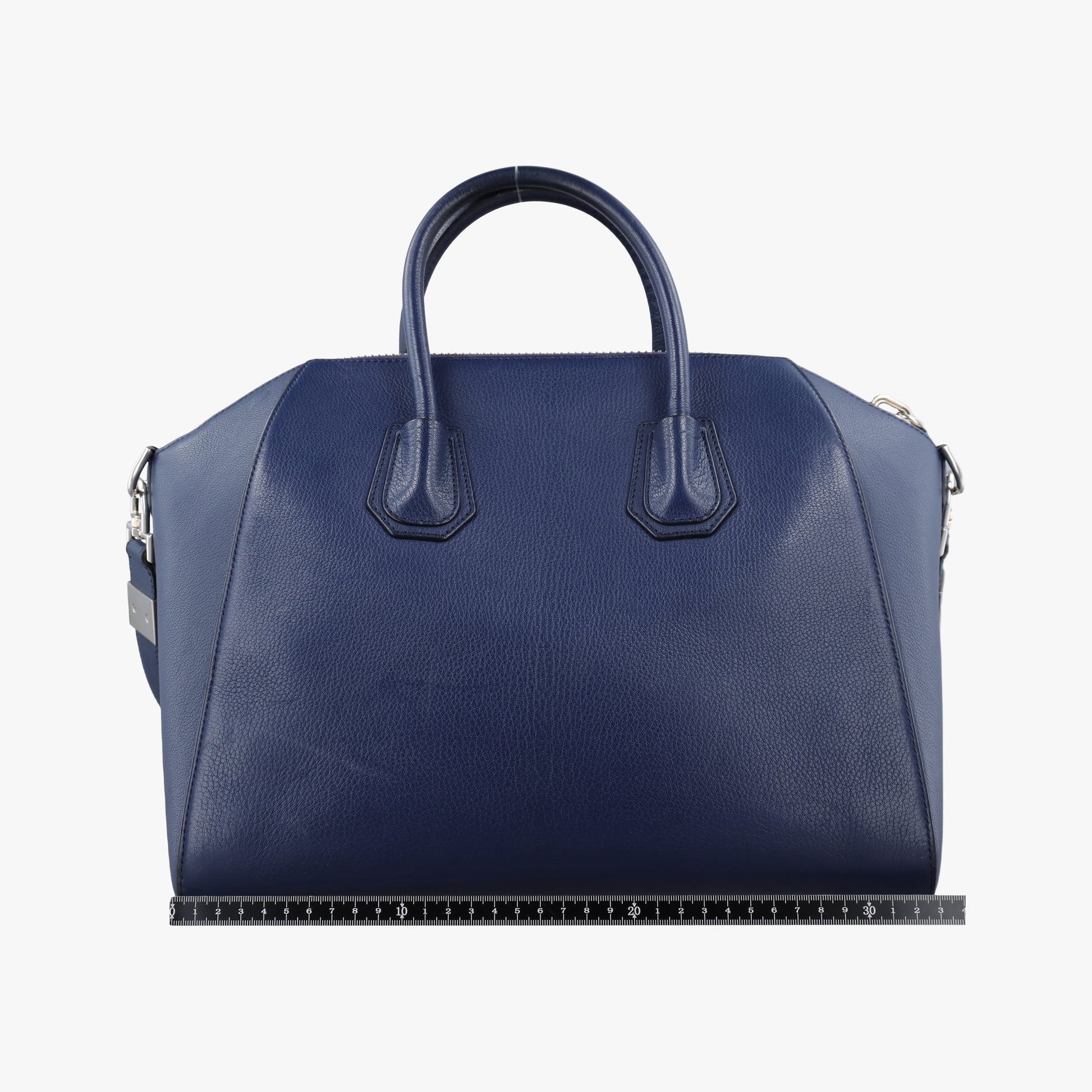 Antigona Medium Navy leather MP B 0155アンティゴナ ミディアム ネイビー レザー MP B 0155