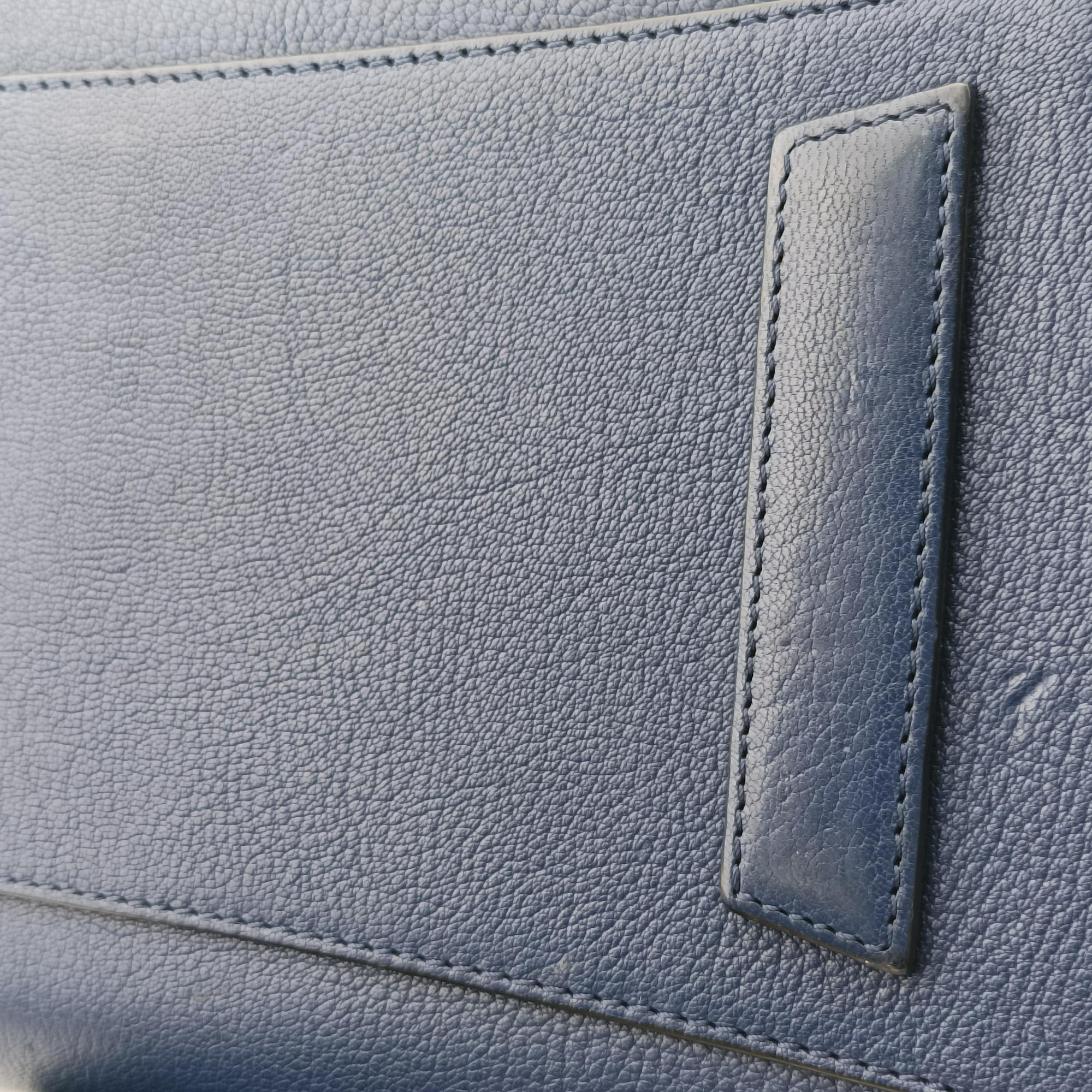 Antigona Medium Navy leather MP B 0155アンティゴナ ミディアム ネイビー レザー MP B 0155