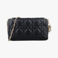 Lady Dior Cannage chain Black lambskin 28-MA-1127レディディオール カナージュ チェーン ブラック ラムスキン 28-MA-1127