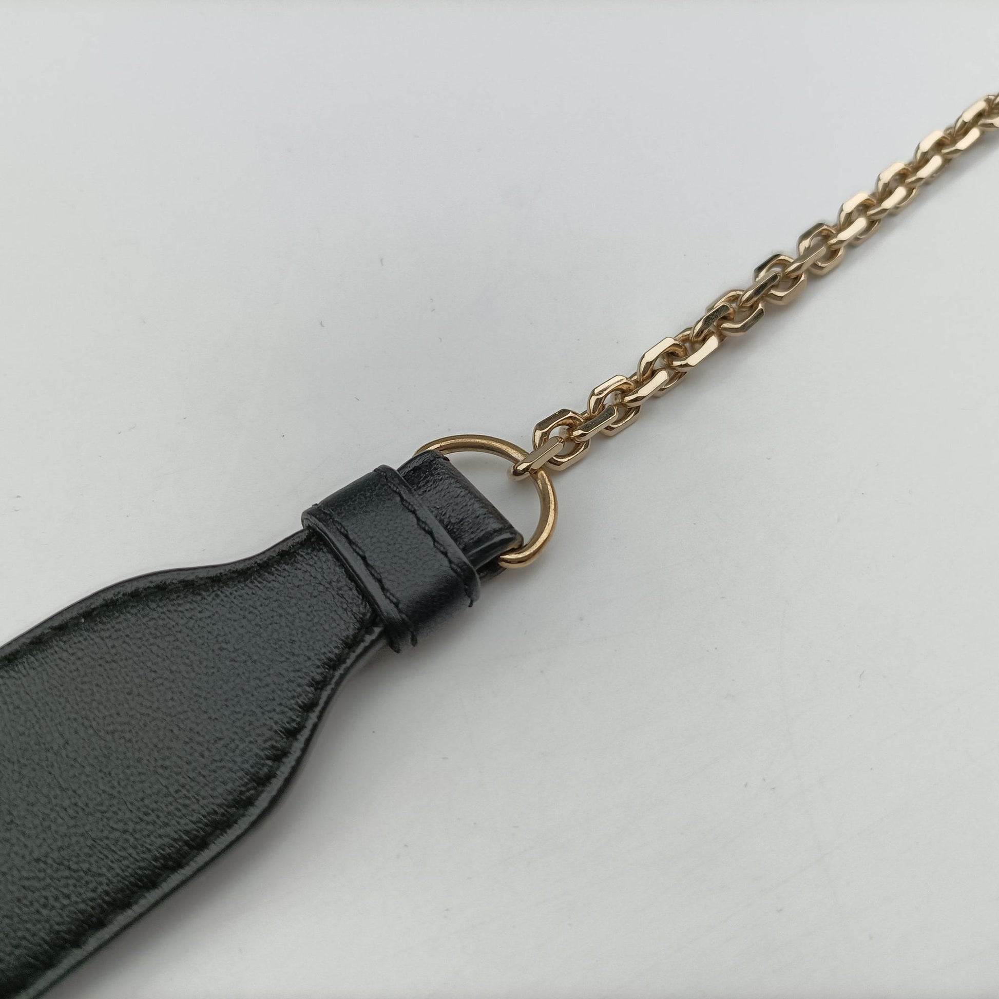 Lady Dior Cannage chain Black lambskin 28-MA-1127レディディオール カナージュ チェーン ブラック ラムスキン 28-MA-1127