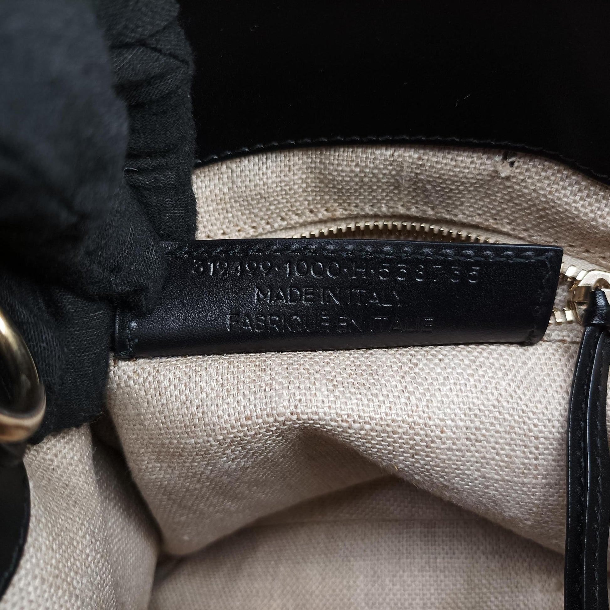 Padlock All Afternoon Black Leather 319499.1000.H.538735パドロックオール アフタヌーン ブラック レザー 319499.1000.H.538735