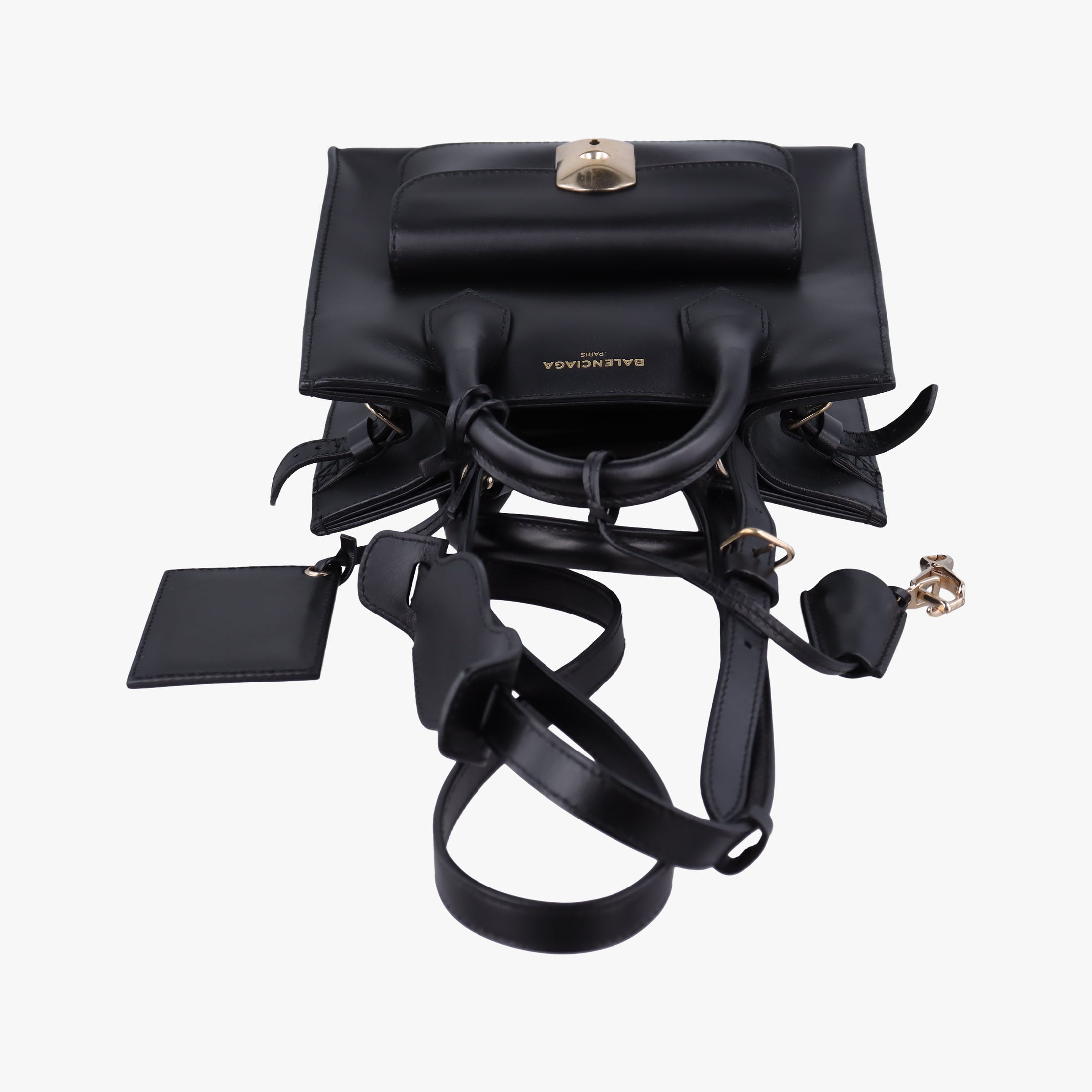 Padlock All Afternoon Black Leather 319499.1000.H.538735パドロックオール アフタヌーン ブラック レザー 319499.1000.H.538735
