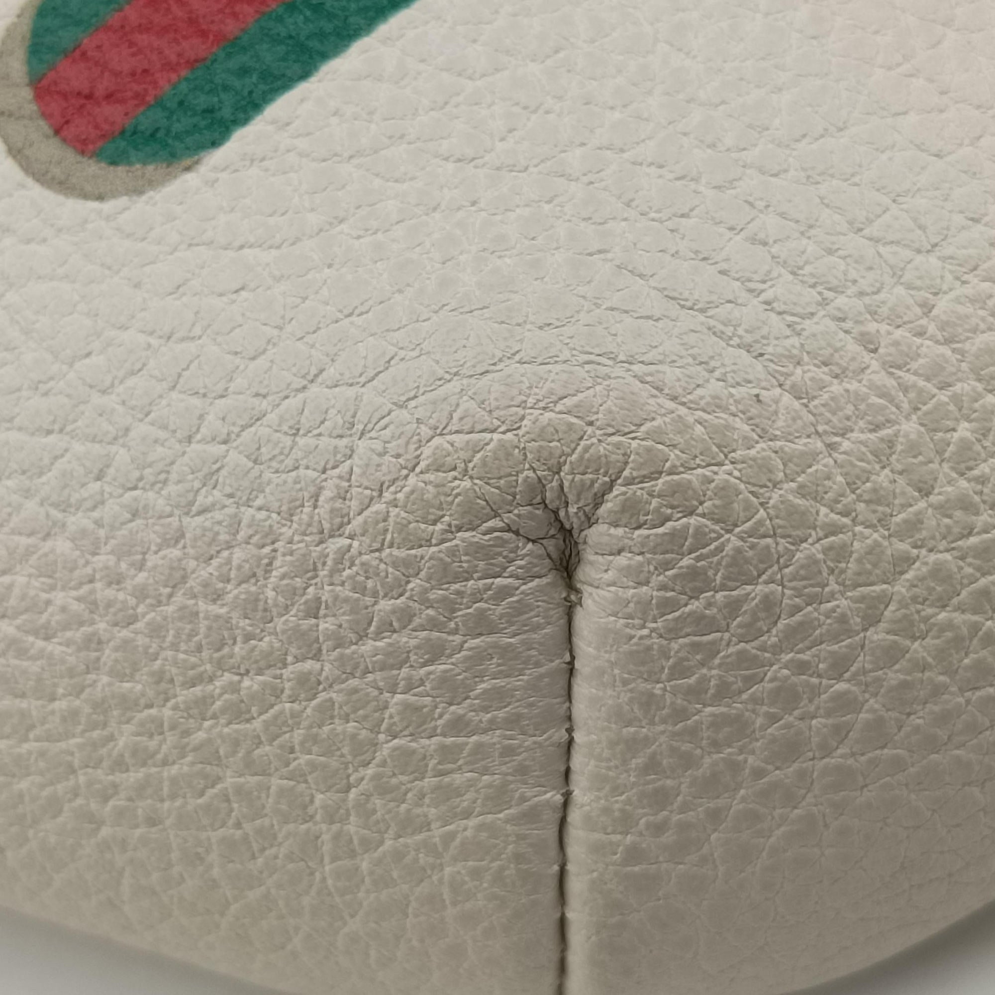 Gucci Print White Leather 527792 H027110159グッチプリント ホワイト レザー 527792 H027110159