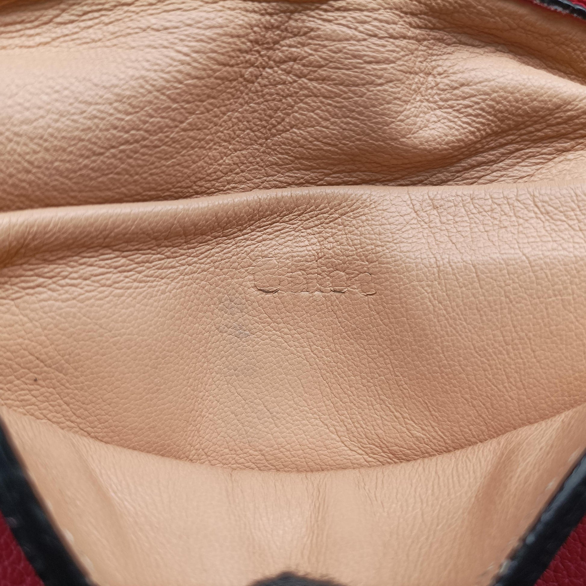 Elsie Red Leather 031057エルシー レッド レザー 031057