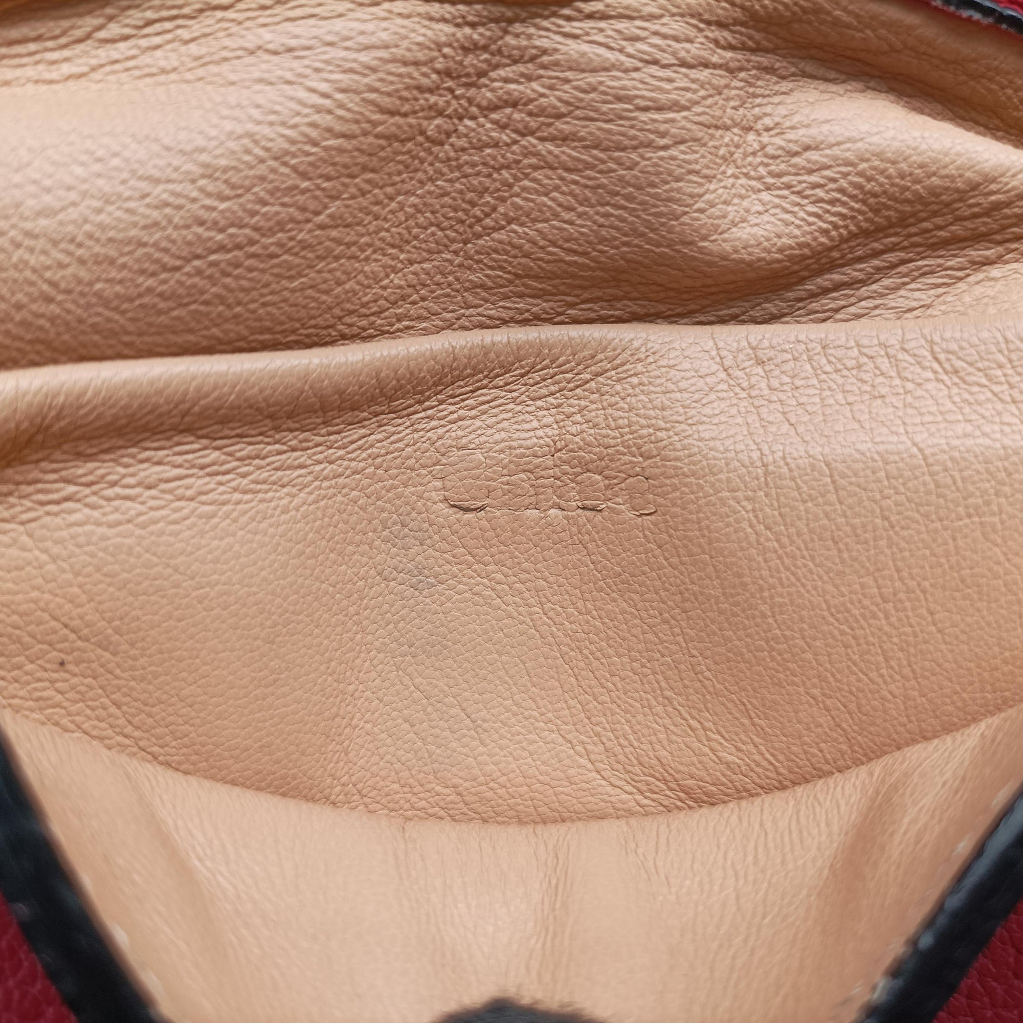 Elsie Red Leather 031057エルシー レッド レザー 031057