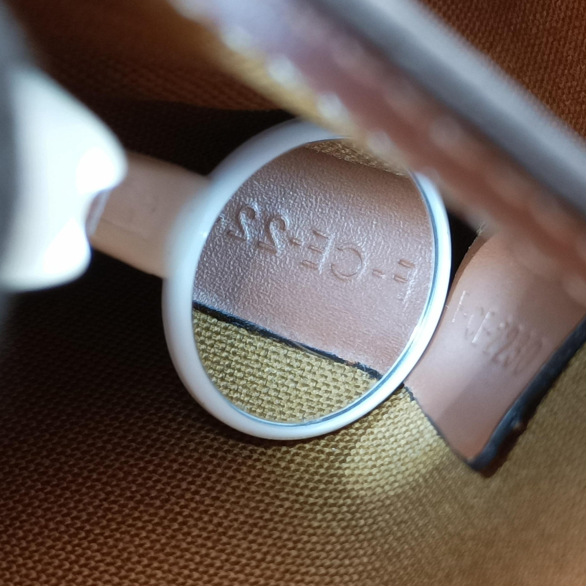 FOLCO Triomphe Brown PVC coated canvas F-CE-2230ファルコ トリオンフ ブラウン PVCコーティングキャンバス F-CE-2230