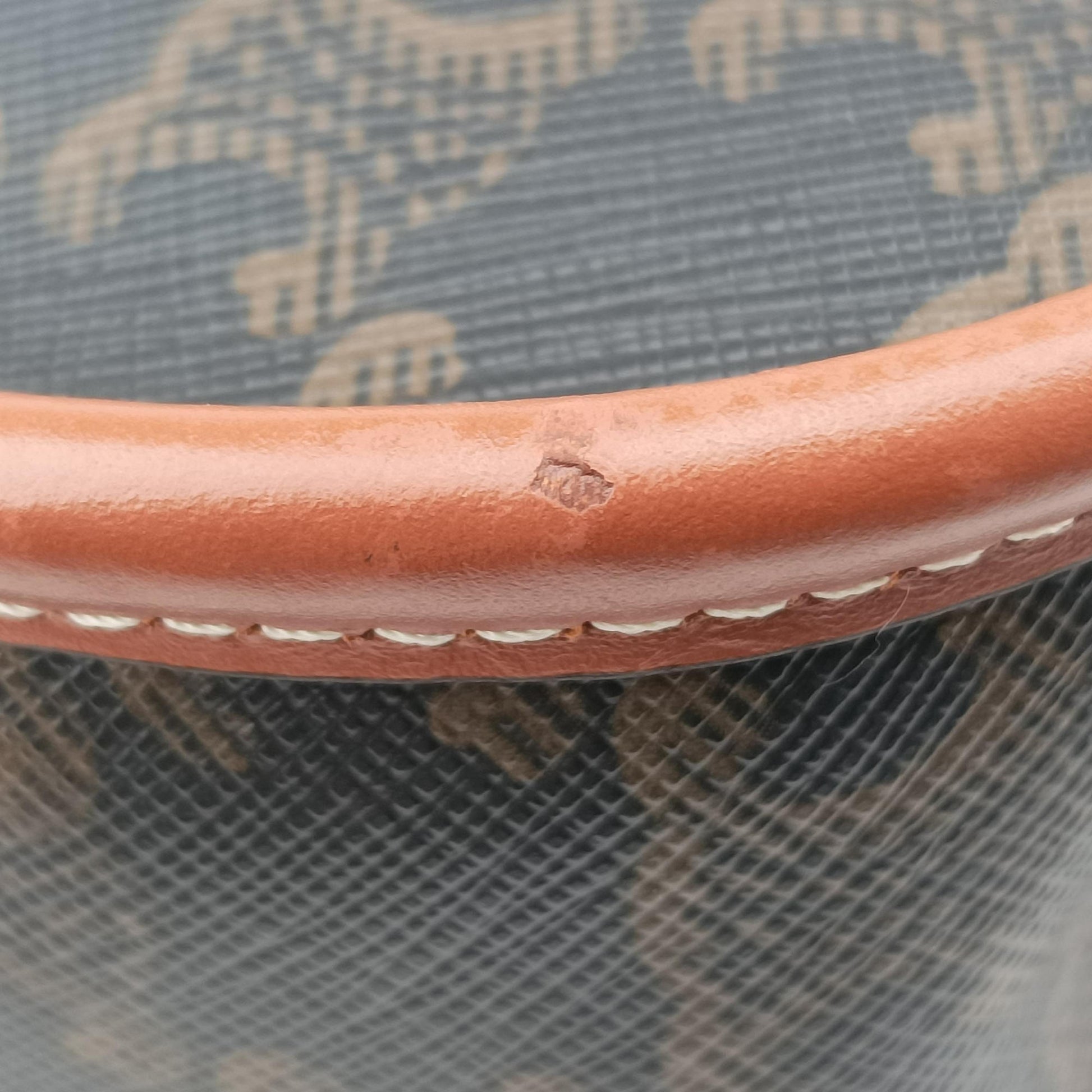 FOLCO Triomphe Brown PVC coated canvas F-CE-2230ファルコ トリオンフ ブラウン PVCコーティングキャンバス F-CE-2230