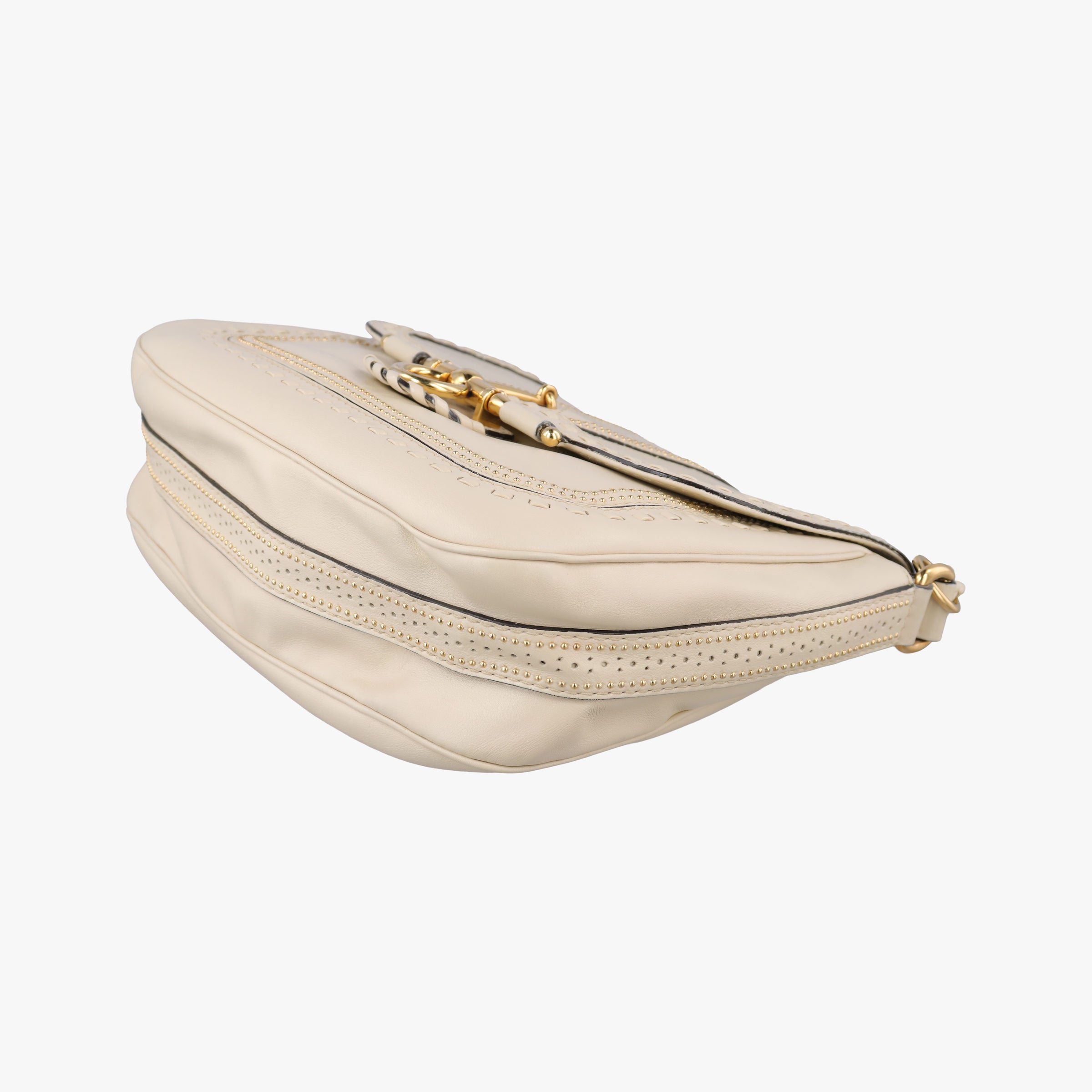 Snaffle Bit Beige Leather 263955 F8803677スナッフルビット ベージュ レザー 263955 F8803677