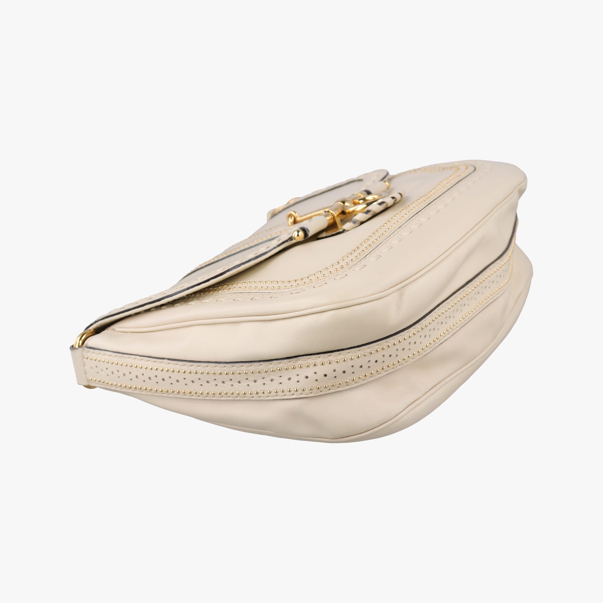Snaffle Bit Beige Leather 263955 F8803677スナッフルビット ベージュ レザー 263955 F8803677