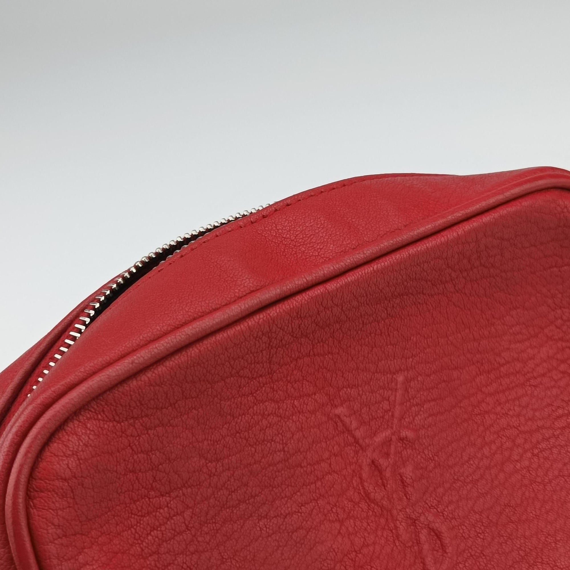 Lou camera Red Leather 527096 PTR527096.0718ルー カメラ レッド レザー 527096 PTR527096.0718