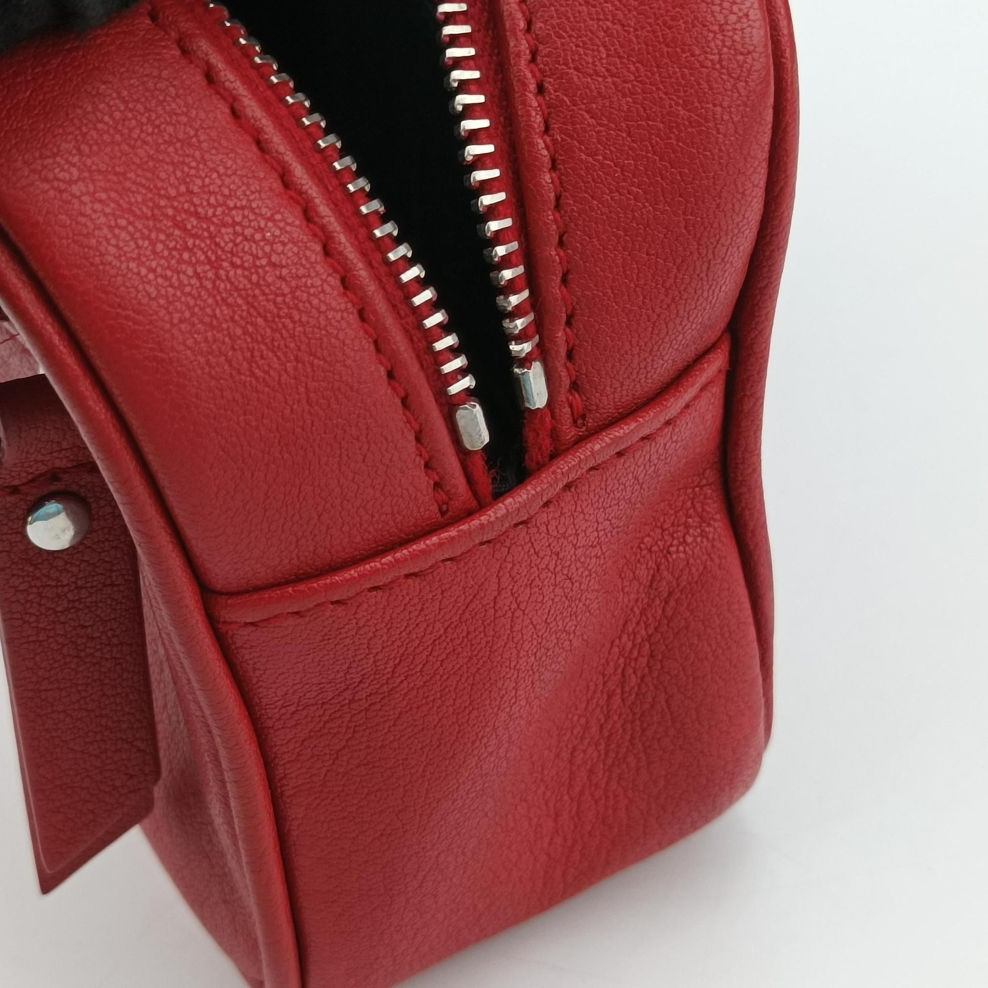 Lou camera Red Leather 527096 PTR527096.0718ルー カメラ レッド レザー 527096 PTR527096.0718