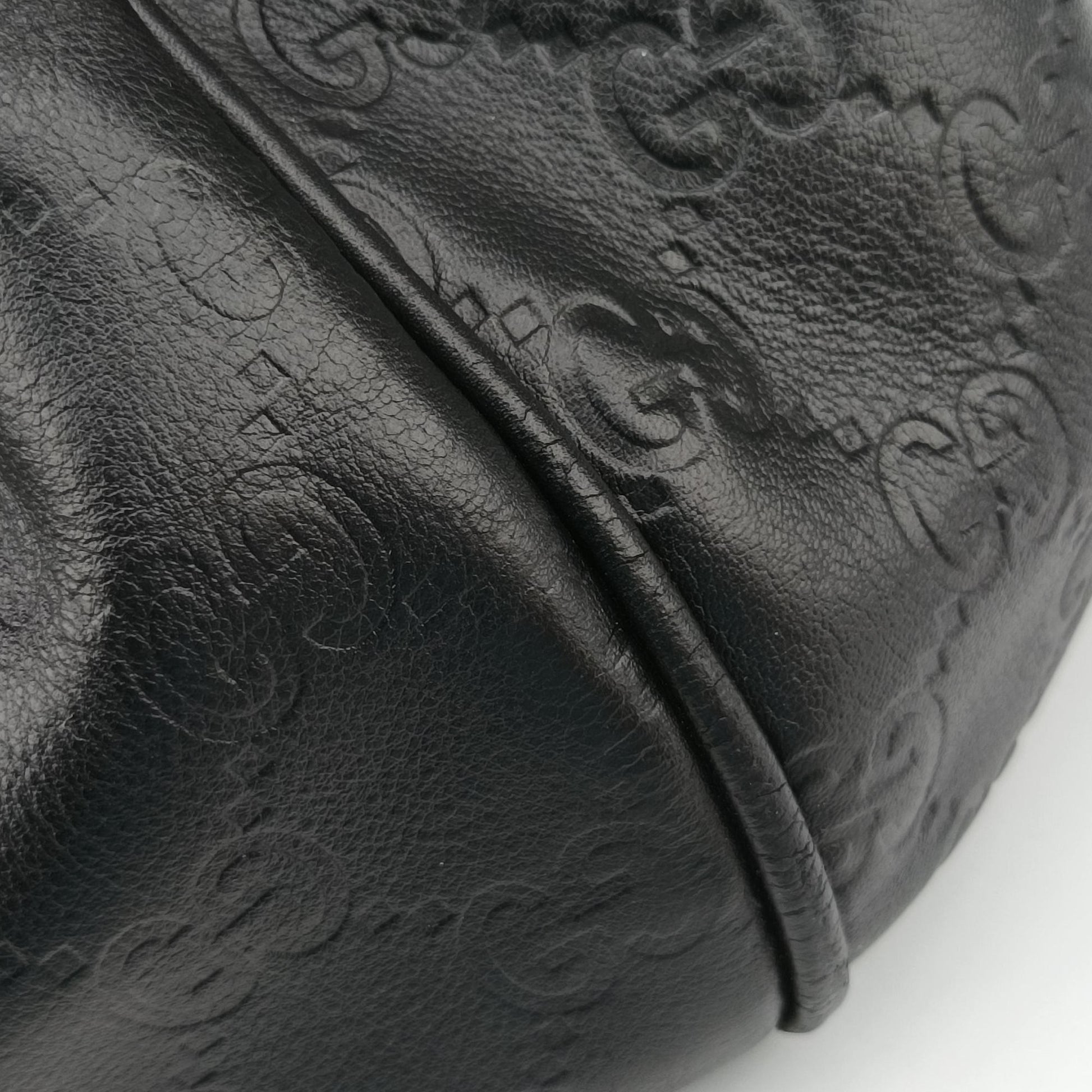 Sukey GUCCISSIMA Black Leather 223974 A5015816スーキー ディアマンテ ブラック レザー 223974 A5015816