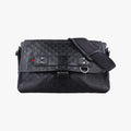 Guccissima Rubber Messenger Black Leather 246067 B010554306グッチシマ メッセンジャー ブラック レザー 246067 B010554306