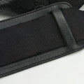 Guccissima Rubber Messenger Black Leather 246067 B010554306グッチシマ メッセンジャー ブラック レザー 246067 B010554306