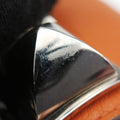 Collier de chien Orange×silver Leather×GP S ▢O Rコリエ ド シアン オレンジ×シルバー レザー×GP S ▢O R