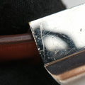 Collier de chien Orange×silver Leather×GP S ▢O Rコリエ ド シアン オレンジ×シルバー レザー×GP S ▢O R