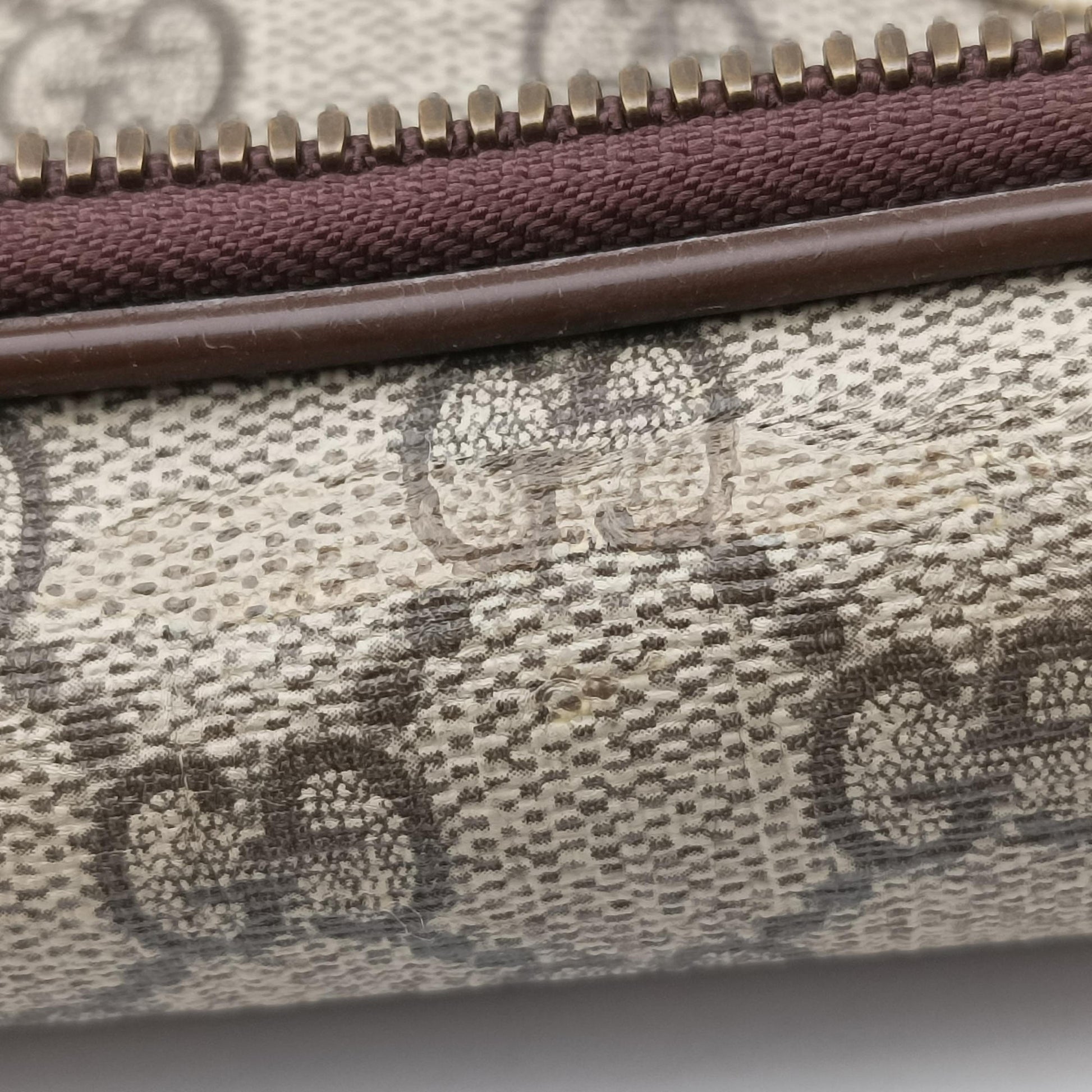 GG Supreme Courrier Brown×multicolor PVC coated canvas 529711 F026899722GGスプリーム クーリエ UFOワッペン ブラウン×マルチカラー PVCコーティングキャンバス 529711 F026899722