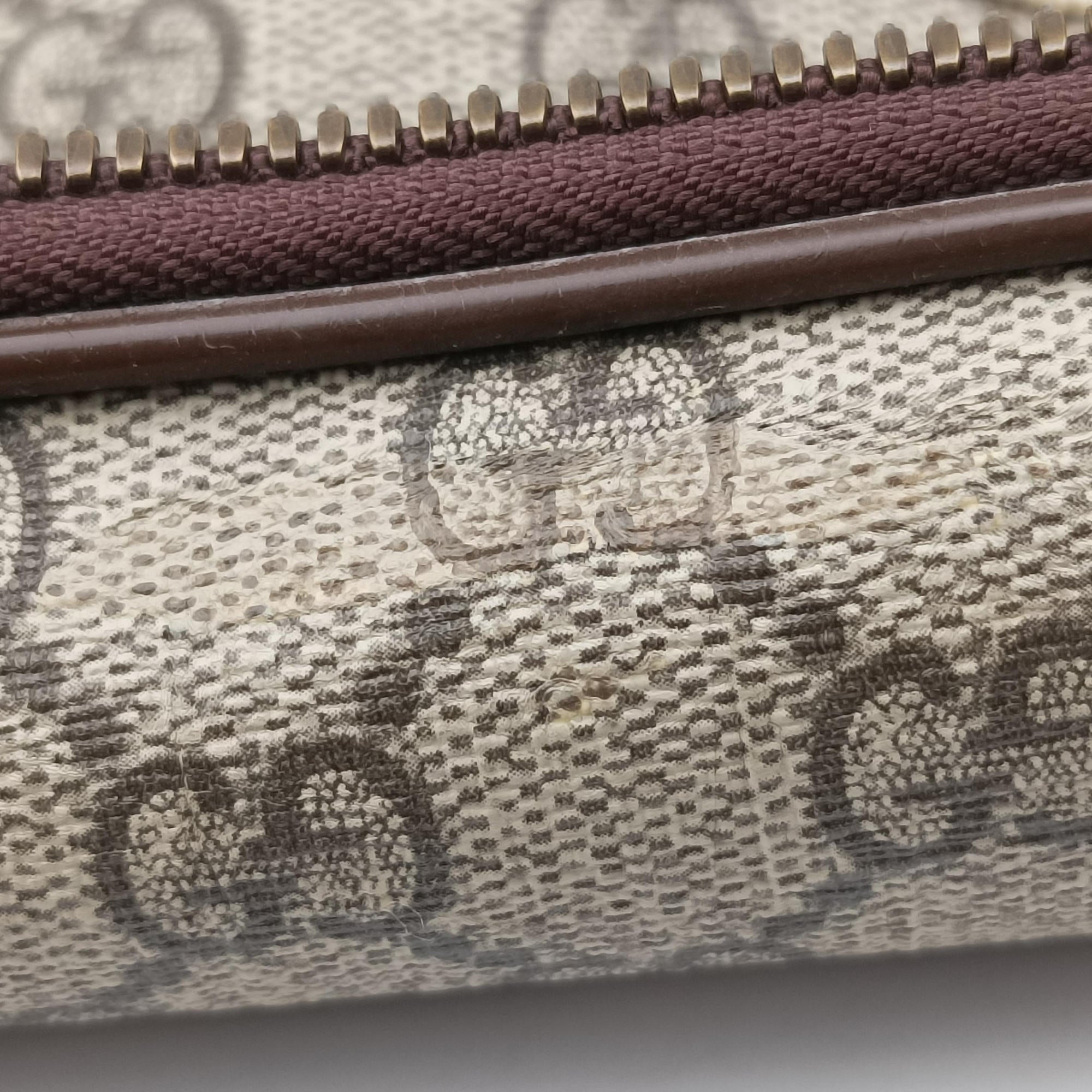 GG Supreme Courrier Brown×multicolor PVC coated canvas 529711 F026899722GGスプリーム クーリエ UFOワッペン ブラウン×マルチカラー PVCコーティングキャンバス 529711 F026899722