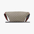 GG Supreme Courrier Brown×multicolor PVC coated canvas 529711 F026899722GGスプリーム クーリエ UFOワッペン ブラウン×マルチカラー PVCコーティングキャンバス 529711 F026899722