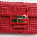 BAGUETTE Red Leather 8BK060 2415-8BK060-YME-088マンマバケット レッド レザー 8BK060 2415-8BK060-YME-088