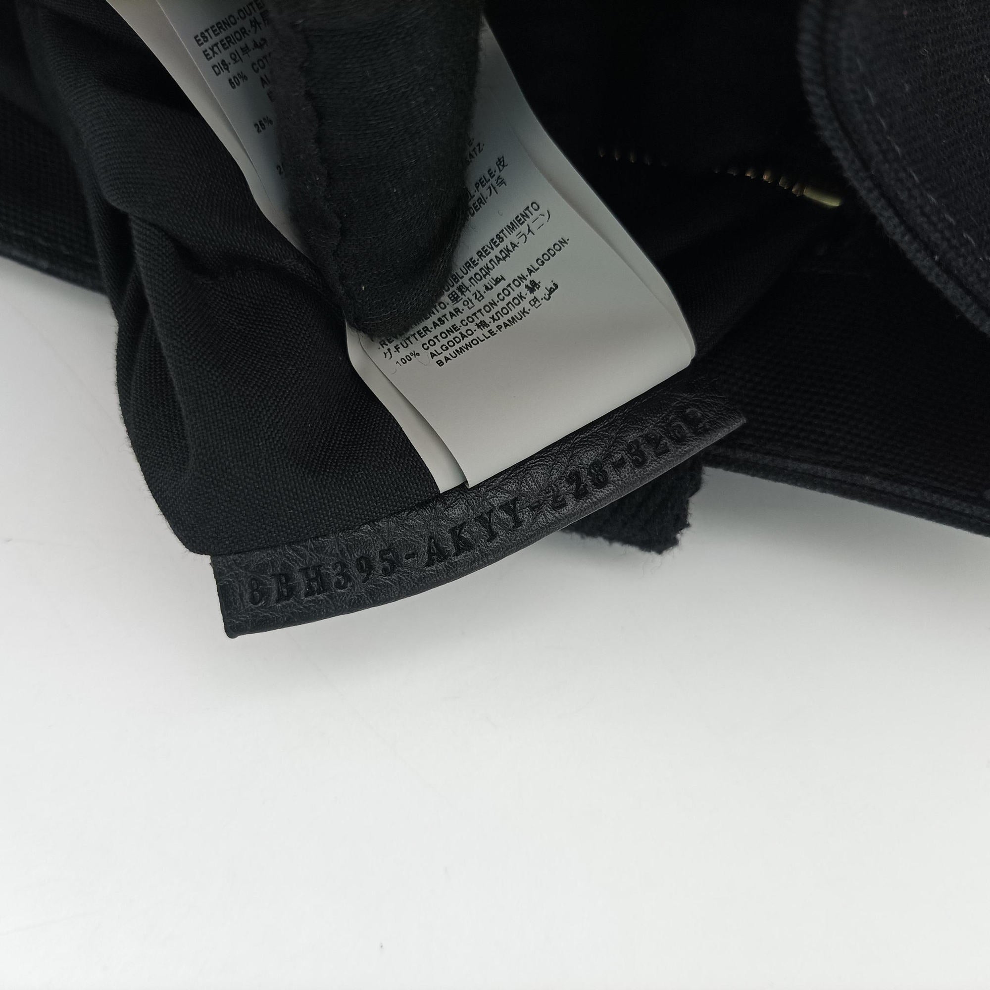 Fendace La Medusa Black canvas 8BH395 サンシャイン ブラック キャンバス 8BH395 