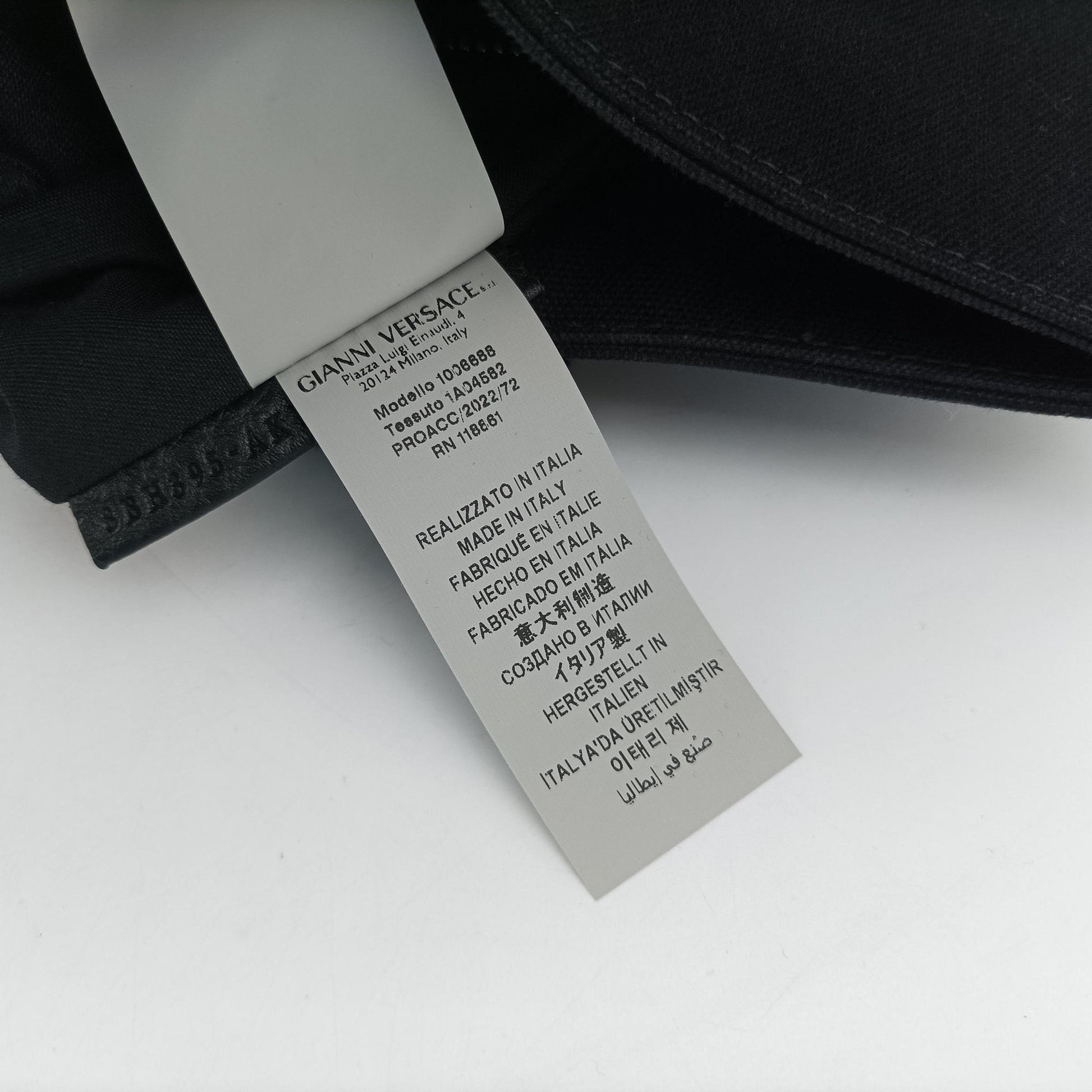 Fendace La Medusa Black canvas 8BH395 サンシャイン ブラック キャンバス 8BH395 