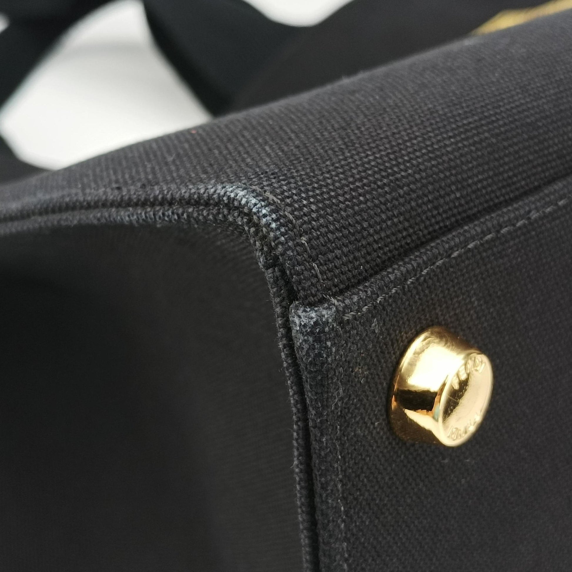 Fendace La Medusa Black canvas 8BH395 サンシャイン ブラック キャンバス 8BH395 