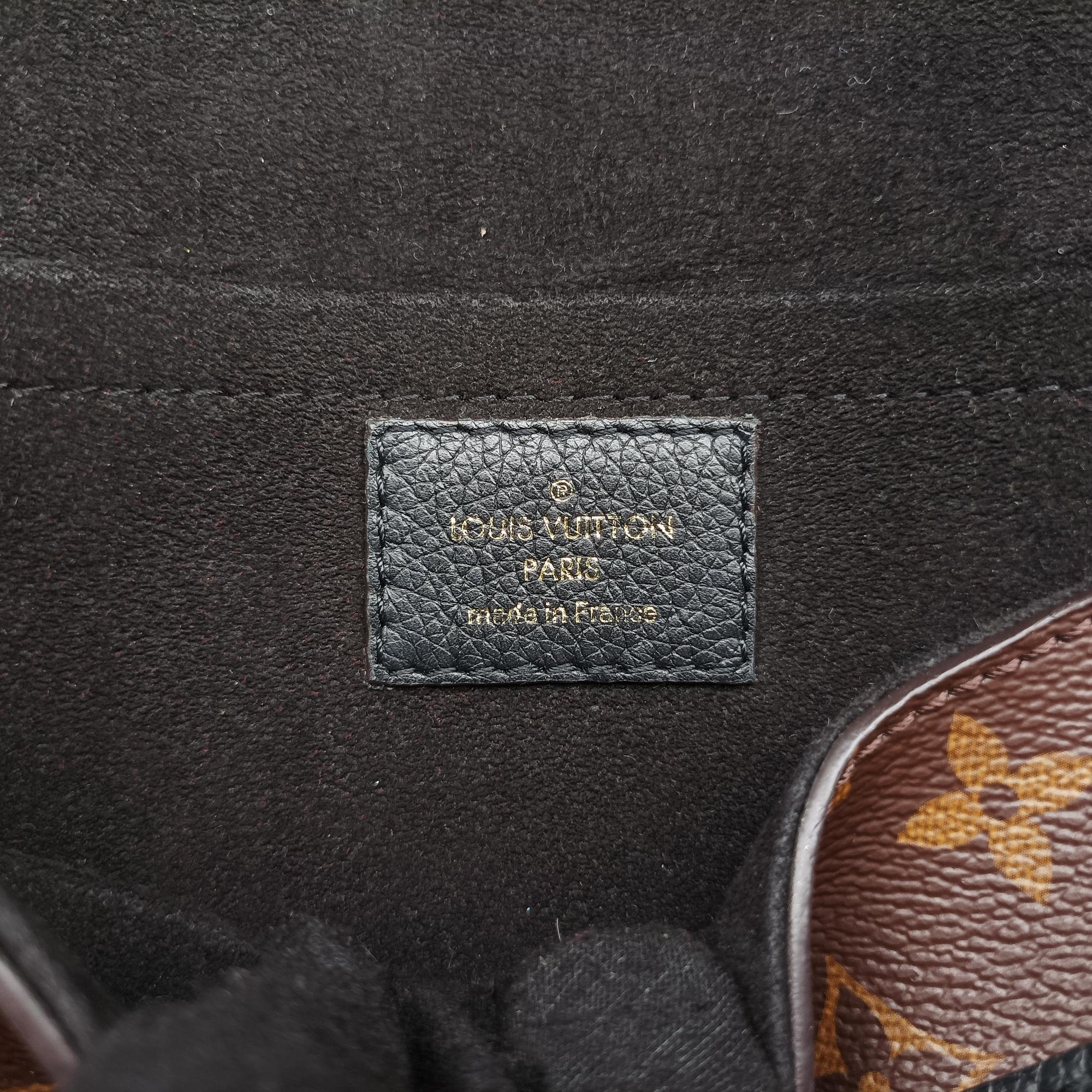 MARIGNAN brown×black Monogram Canvas×calf leather M44259 AR1189マリニャン モノグラム/ブラウン×ブラック モノグラムキャンバス×カーフレザー M44259 AR1189