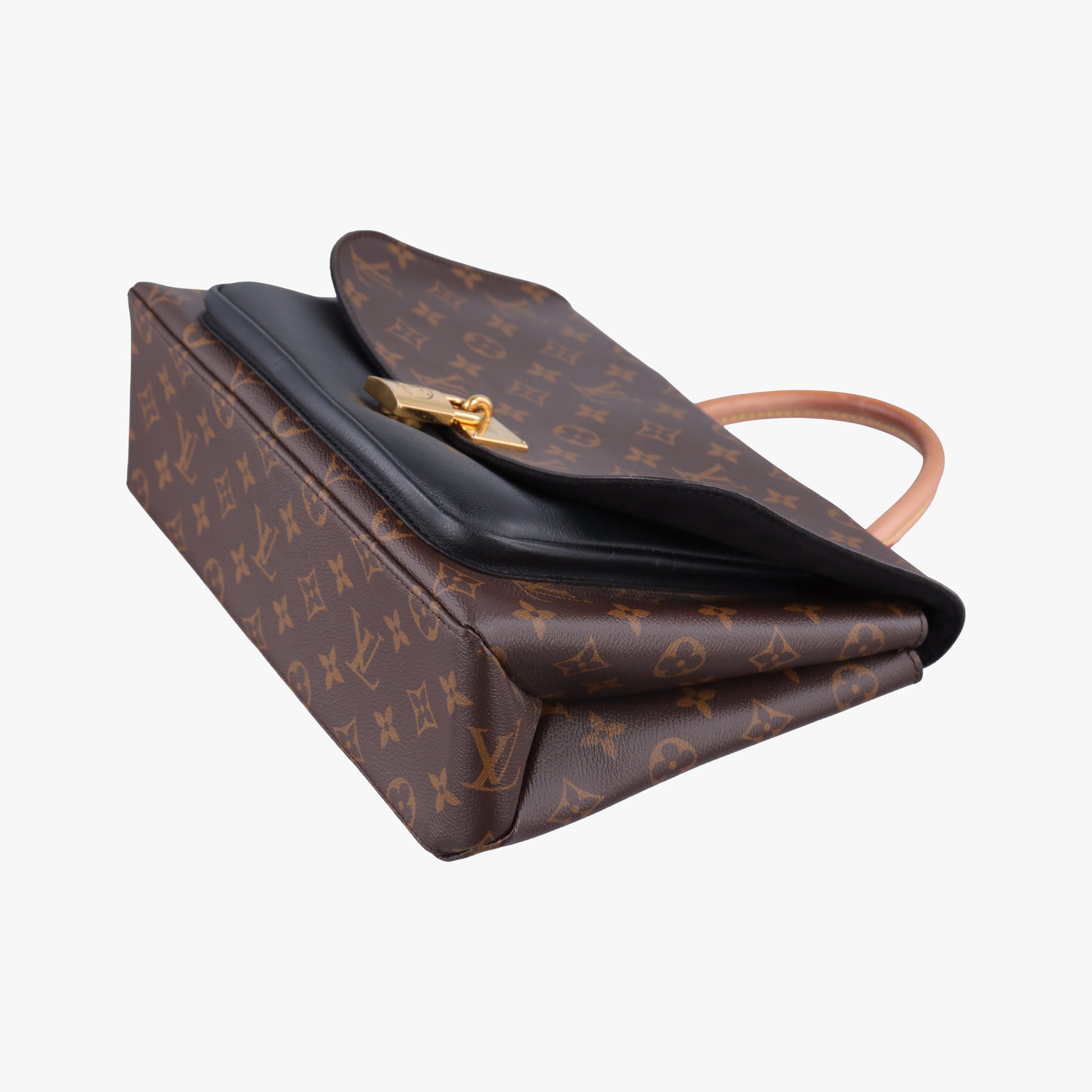 MARIGNAN brown×black Monogram Canvas×calf leather M44259 AR1189マリニャン モノグラム/ブラウン×ブラック モノグラムキャンバス×カーフレザー M44259 AR1189