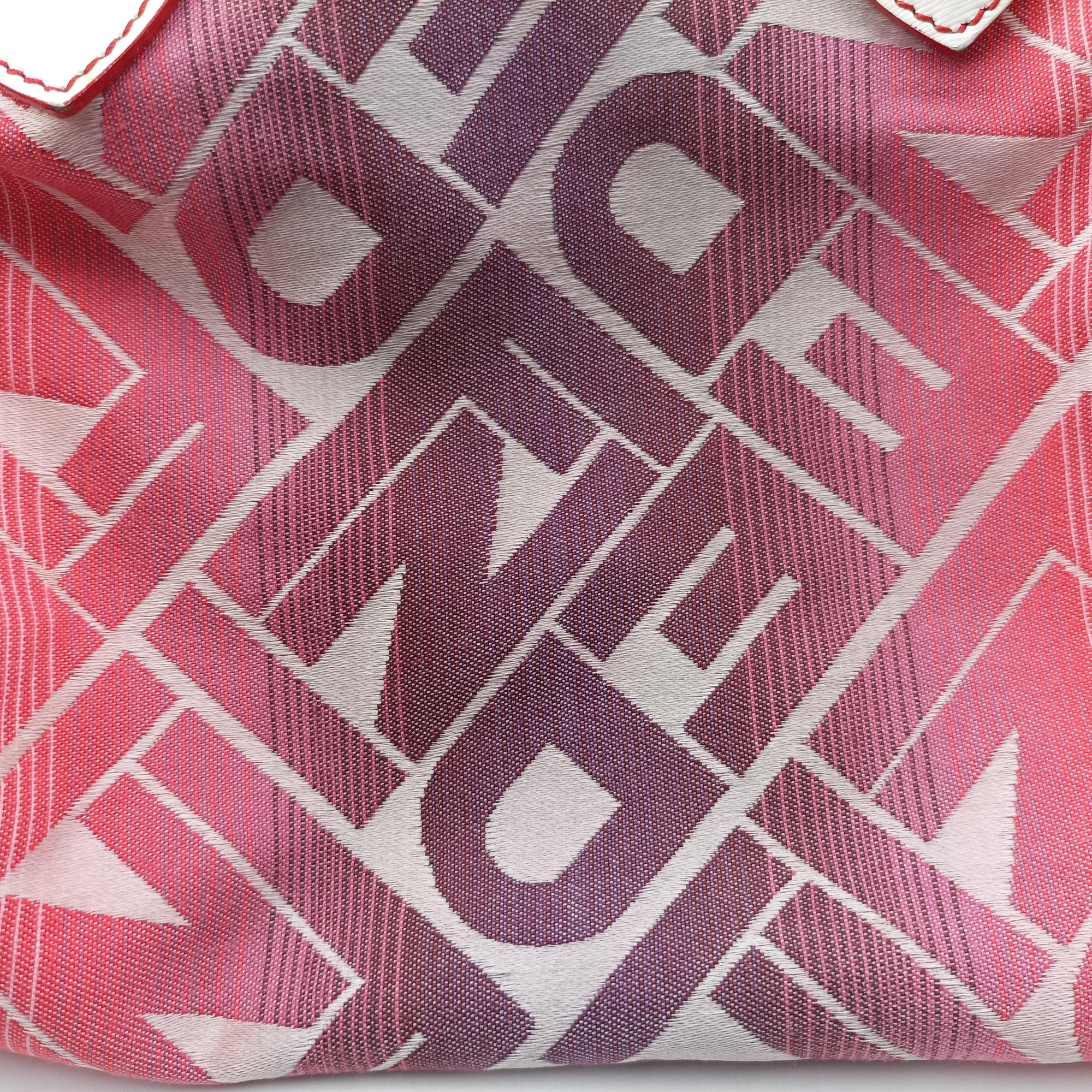 Forever Gradient Print Pink × Fuchsia Canvas × Leather 8BL098 2305/8BL098/AFK/098フォーエバー グラデーション ピンク × フューシャ キャンバス×レザー 8BL098 2305/8BL098/AFK/098