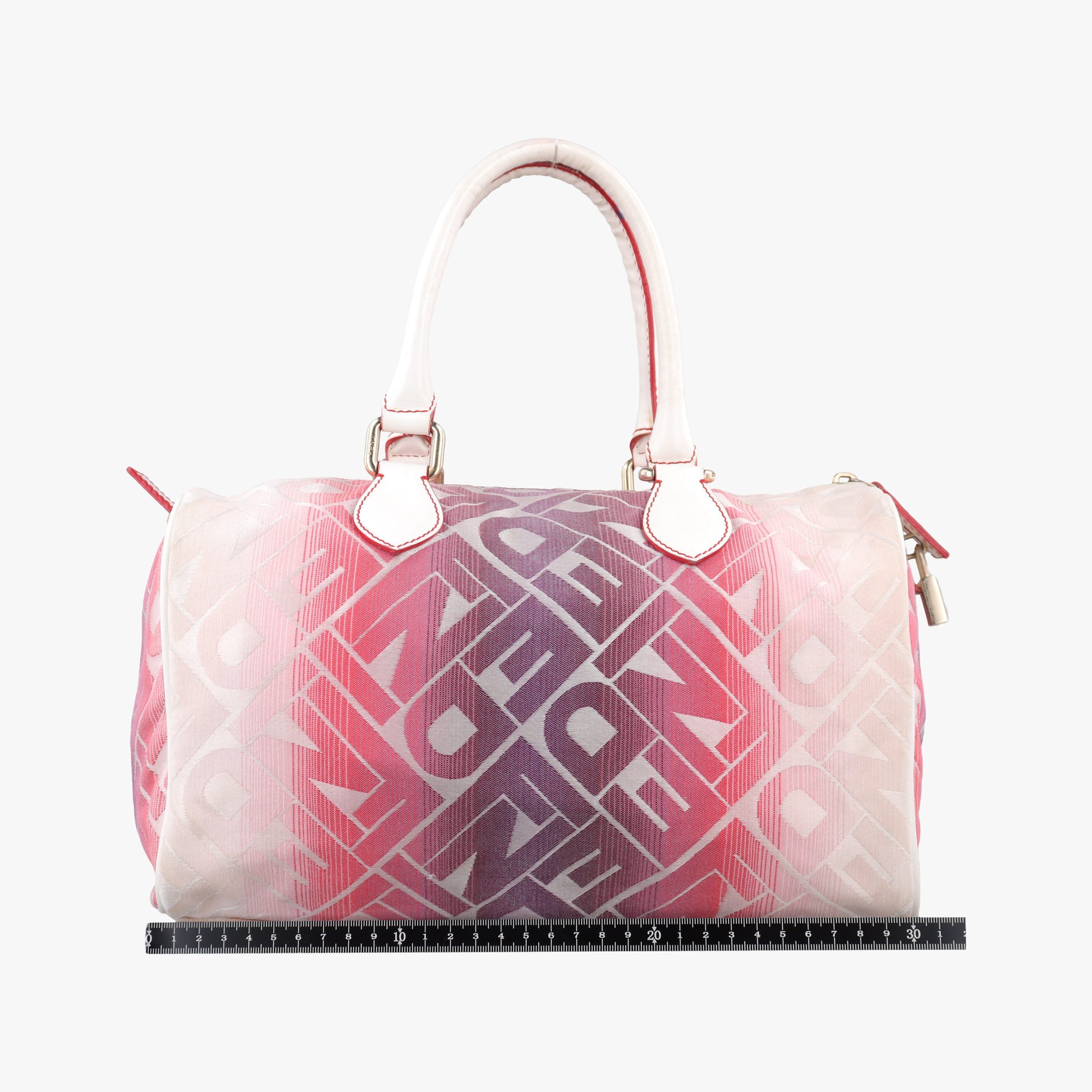Forever Gradient Print Pink × Fuchsia Canvas × Leather 8BL098 2305/8BL098/AFK/098フォーエバー グラデーション ピンク × フューシャ キャンバス×レザー 8BL098 2305/8BL098/AFK/098