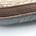 Street Chic Messenger Brown ×Beige Jacquard Canvas×Leather 06-RU-0027ストリートシック メッセンジャー ブラウン × ベージュ ジャガード キャンバス × カーフレザー 06-RU-0027