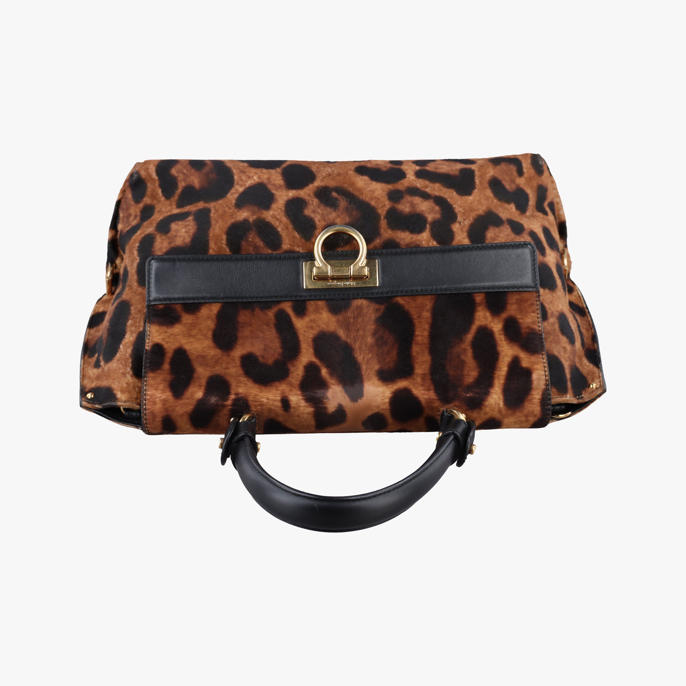 Sofia Gancini Leopard Print × Black ponyhair×leather FZ-21 A871ソフィア ガンチーニ レオパード × ブラック ハラコ×レザー FZ-21 A871