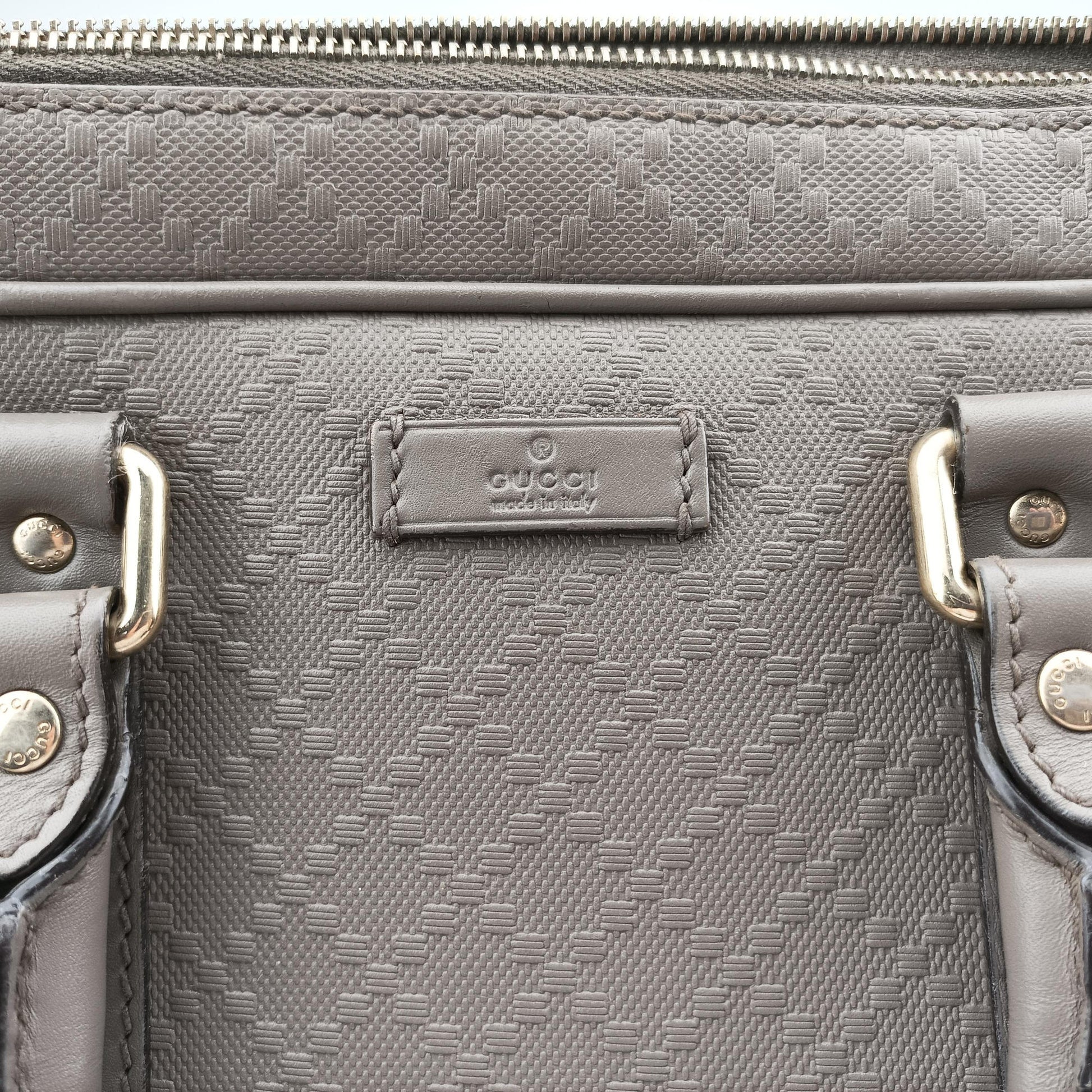 Diamante Grey Leather 208463 A017585177ディアマンテ グレー レザー 208463 A017585177