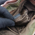 Tessuto Nappa Gaufre Satchel Rovere Brown nylon×Leather 158テスート ナッパ ゴーフル サッチェル ローヴェレ ブラウン ナイロン×レザー 158