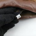 Tessuto Nappa Gaufre Satchel Rovere Brown nylon×Leather 158テスート ナッパ ゴーフル サッチェル ローヴェレ ブラウン ナイロン×レザー 158