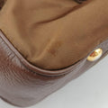 Tessuto Nappa Gaufre Satchel Rovere Brown nylon×Leather 158テスート ナッパ ゴーフル サッチェル ローヴェレ ブラウン ナイロン×レザー 158