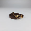 Tessuto Nappa Gaufre Satchel Rovere Brown nylon×Leather 158テスート ナッパ ゴーフル サッチェル ローヴェレ ブラウン ナイロン×レザー 158